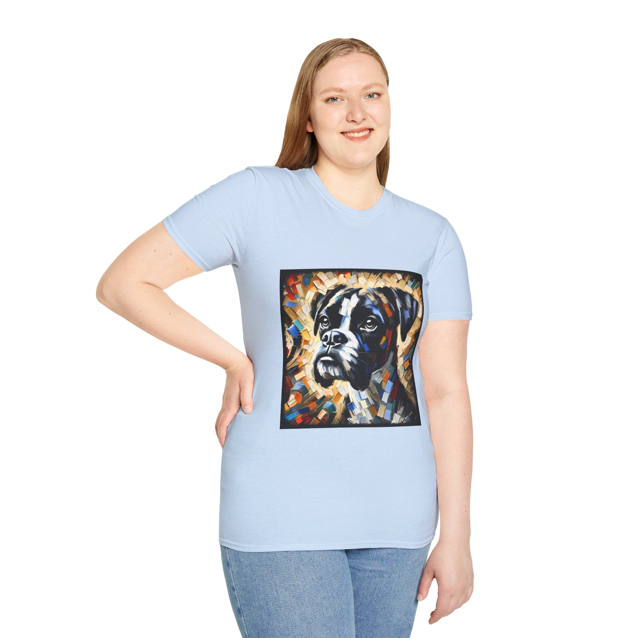 Boxer Pixel Classic | Unisex Dog T-Shirt