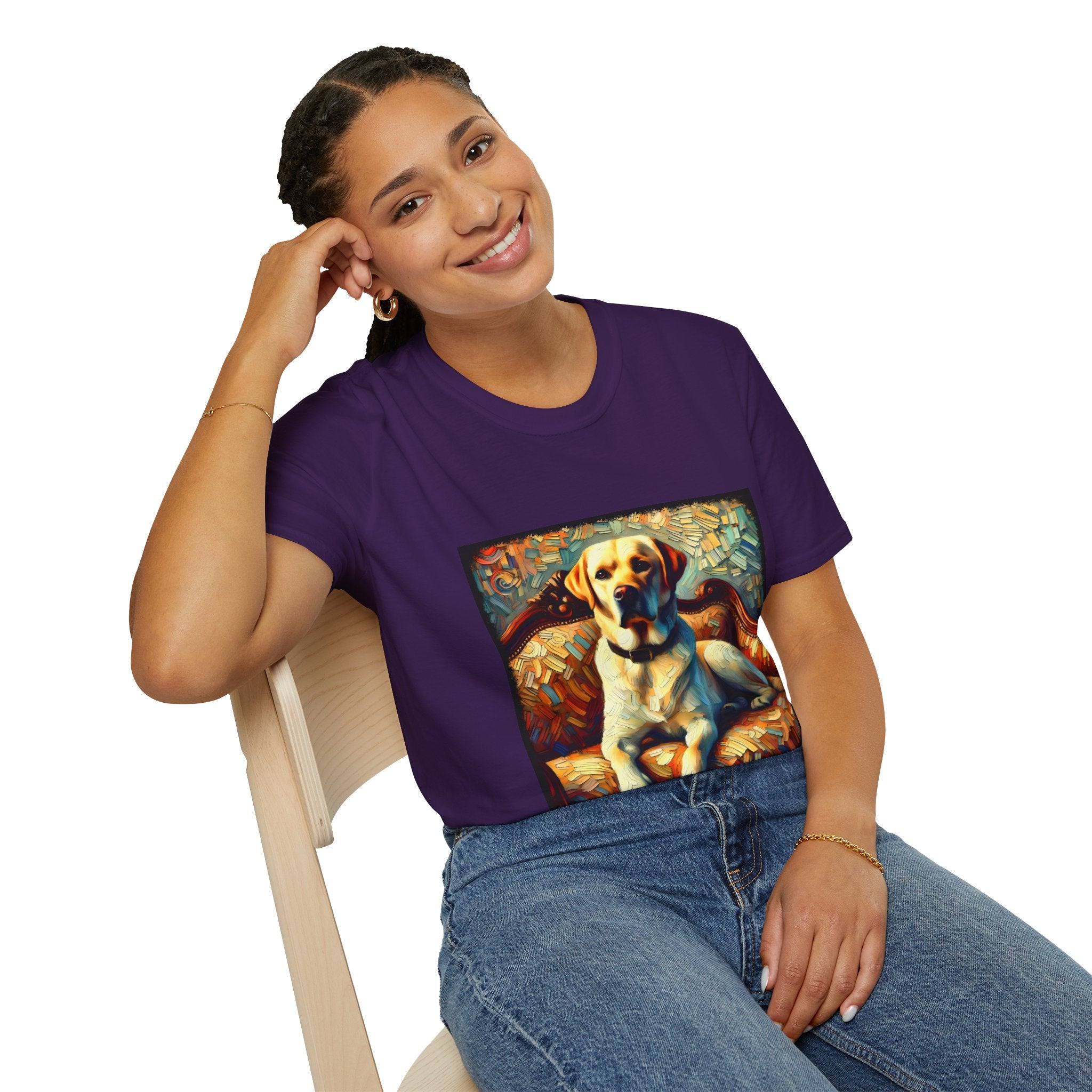 Labrador Retriever Classic Vibrant | Unisex Dog T-Shirt
