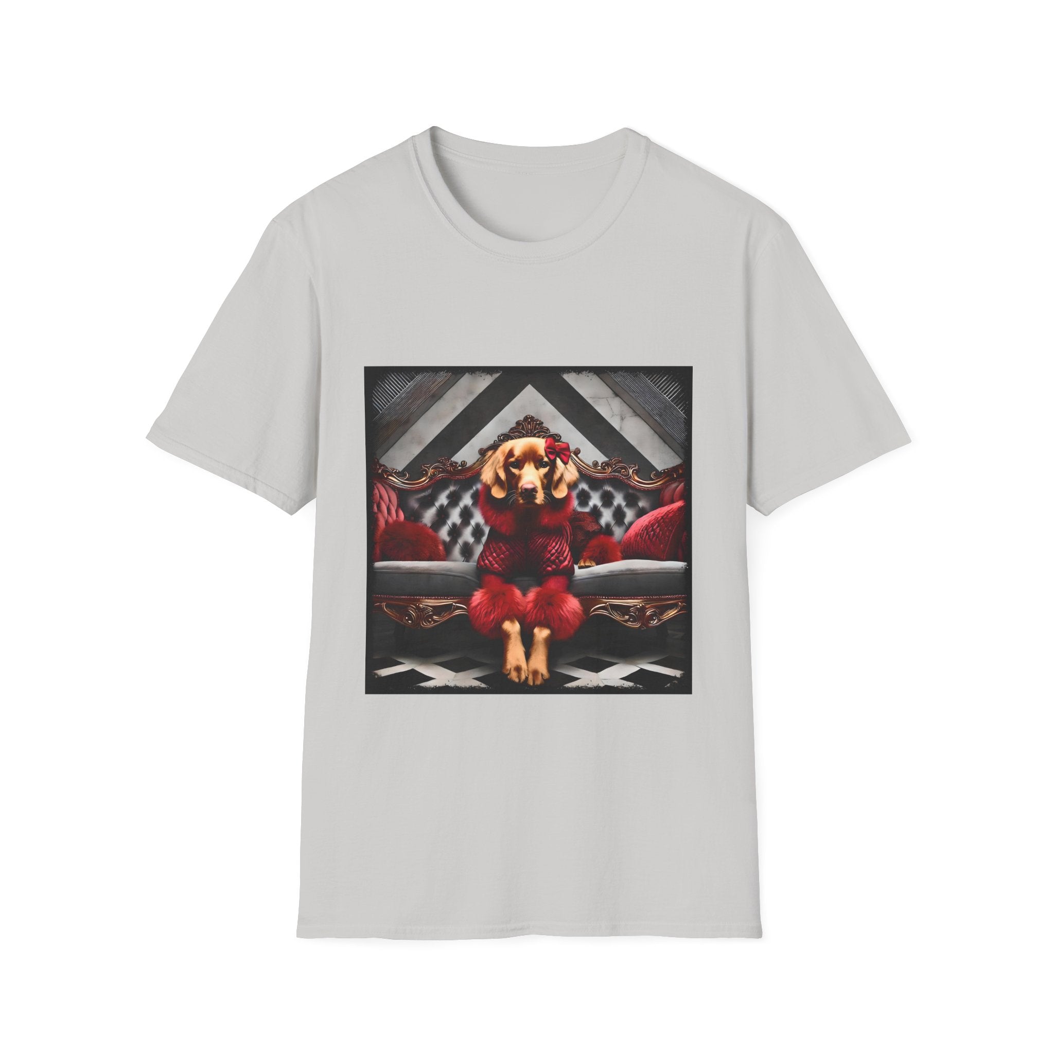 Golden Retriever Shirt | Crimson Chic Dog Lover Tee