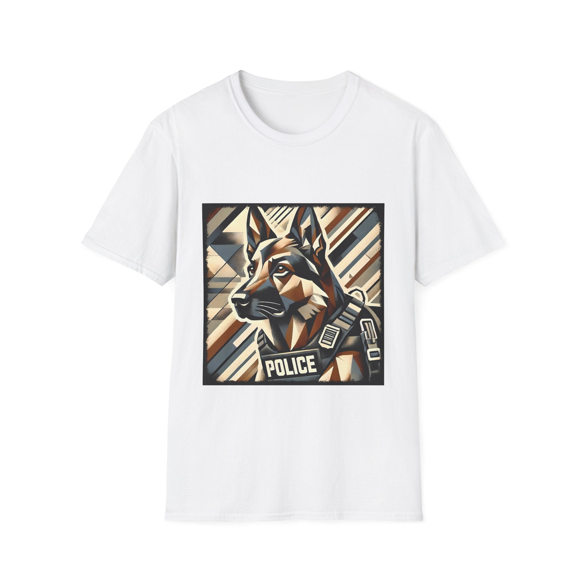 German Shepherd K-9 Geometric | Unisex Dog T-Shirt