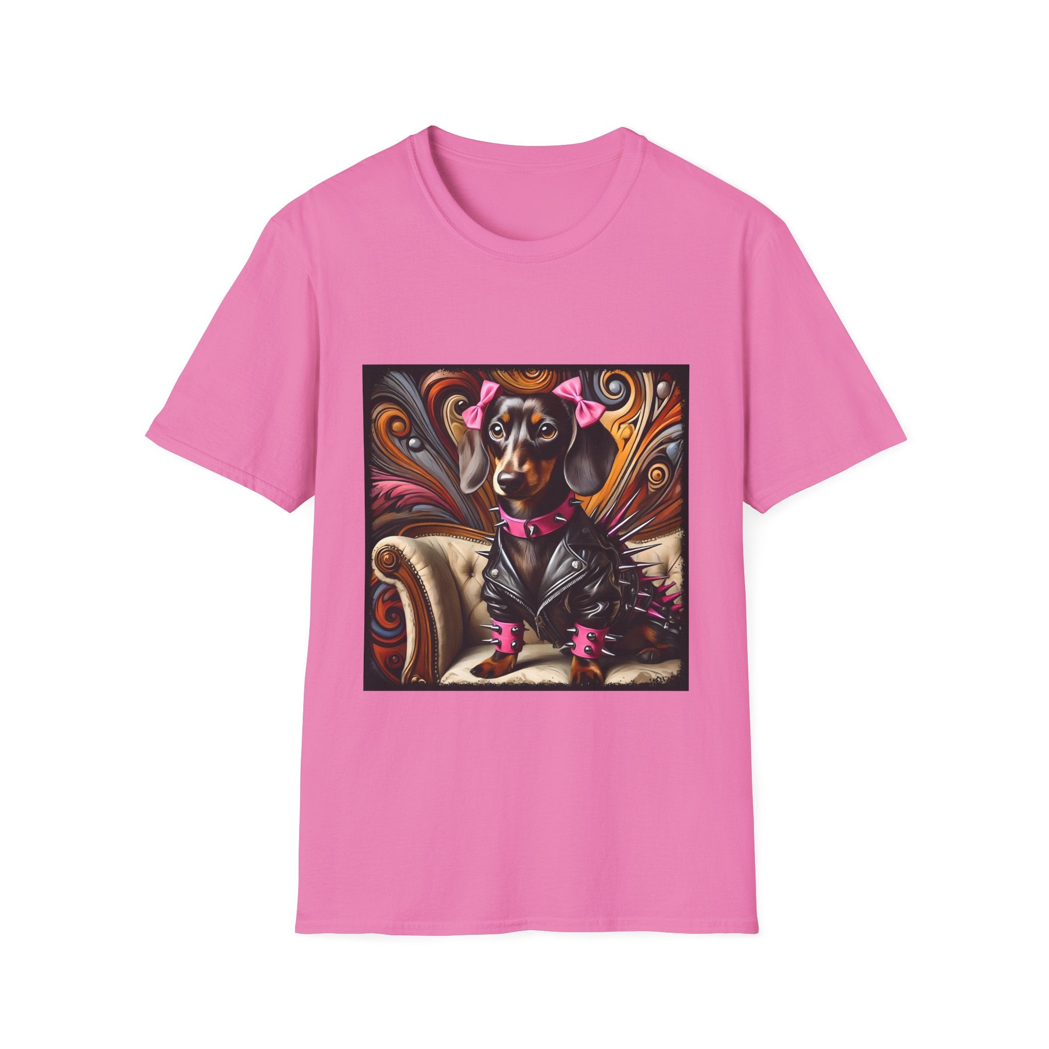 Dachshund Edgy Rocker | Unisex Dog T-Shirt
