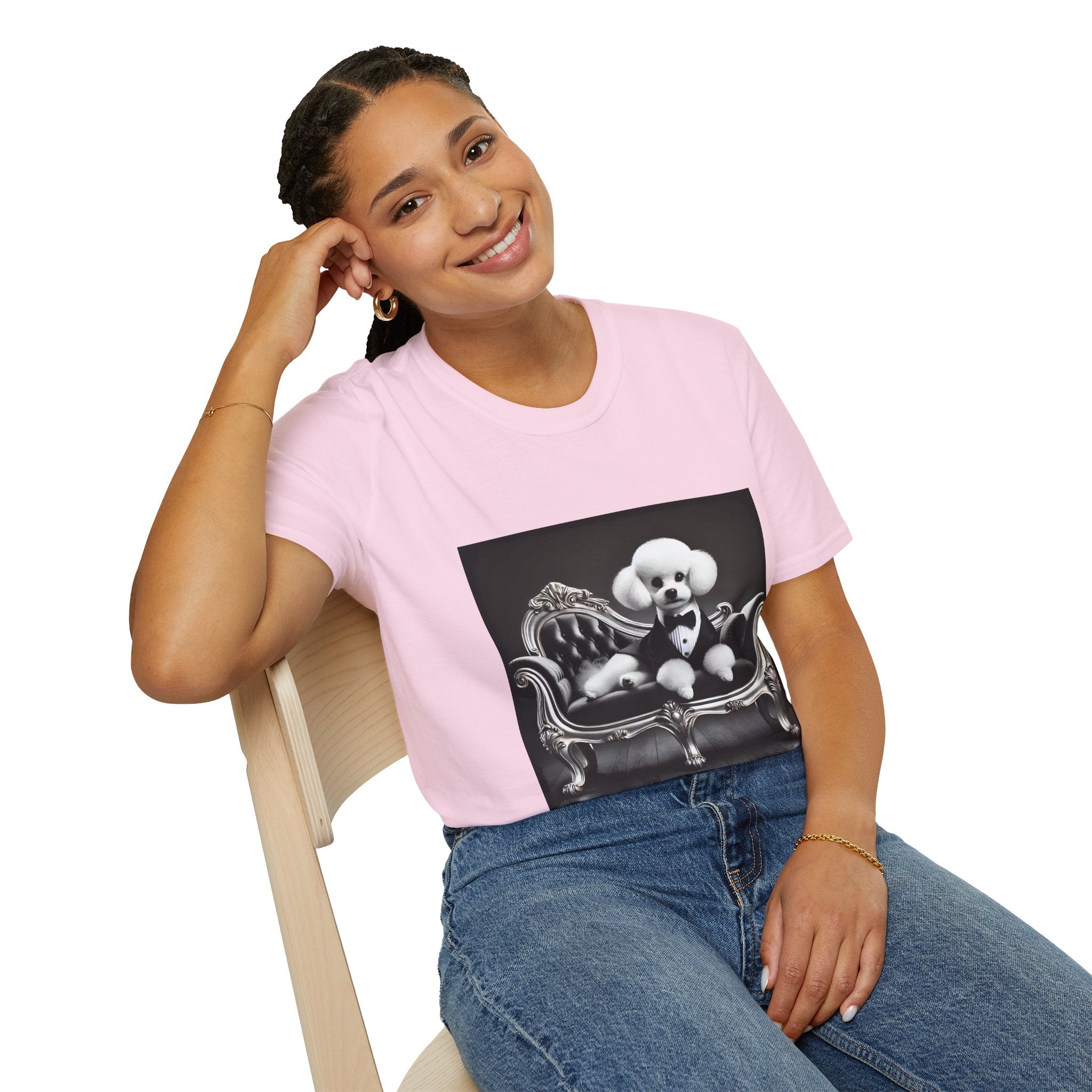 Bichon Frise Tux Luxe | Unisex Dog T-Shirt