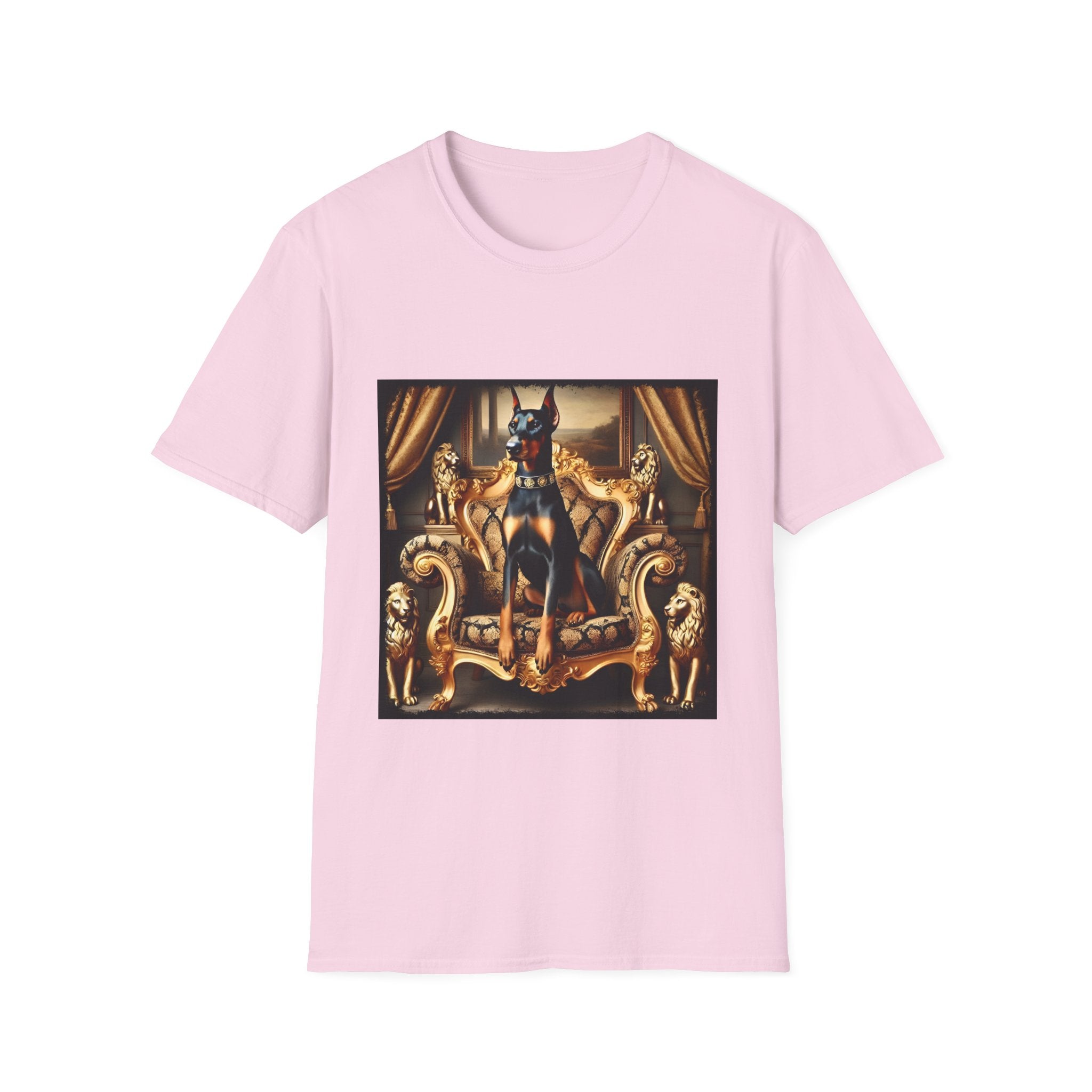 Doberman Pinscher Billionaire Bark | Unisex Dog T-Shirt