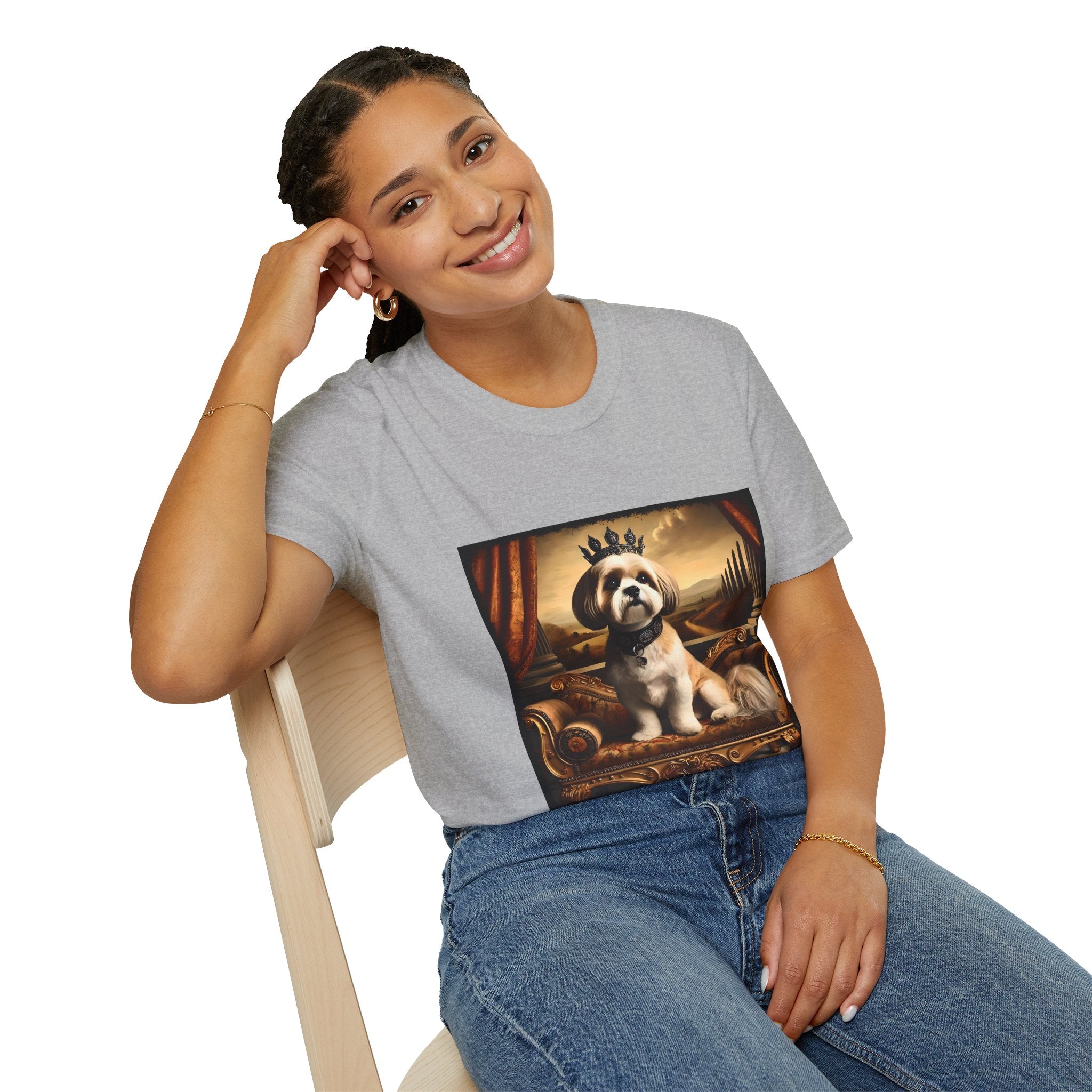 Shih Tzu Crowned Prince | Unisex Dog T-Shirt