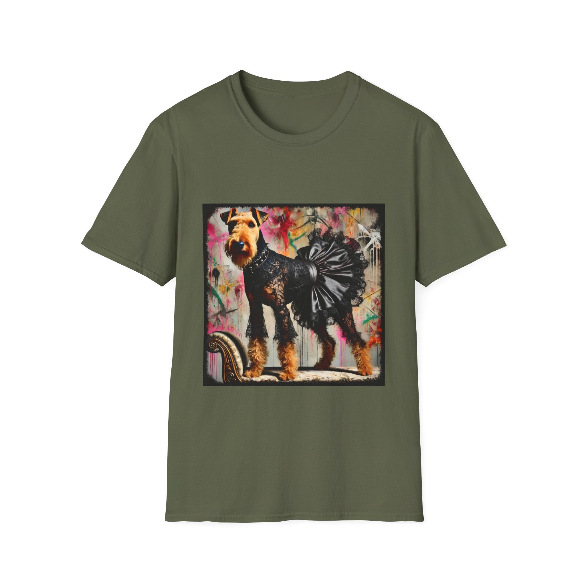 Airedale Terrier Shirt | Rock Chic Dog Lover Tee