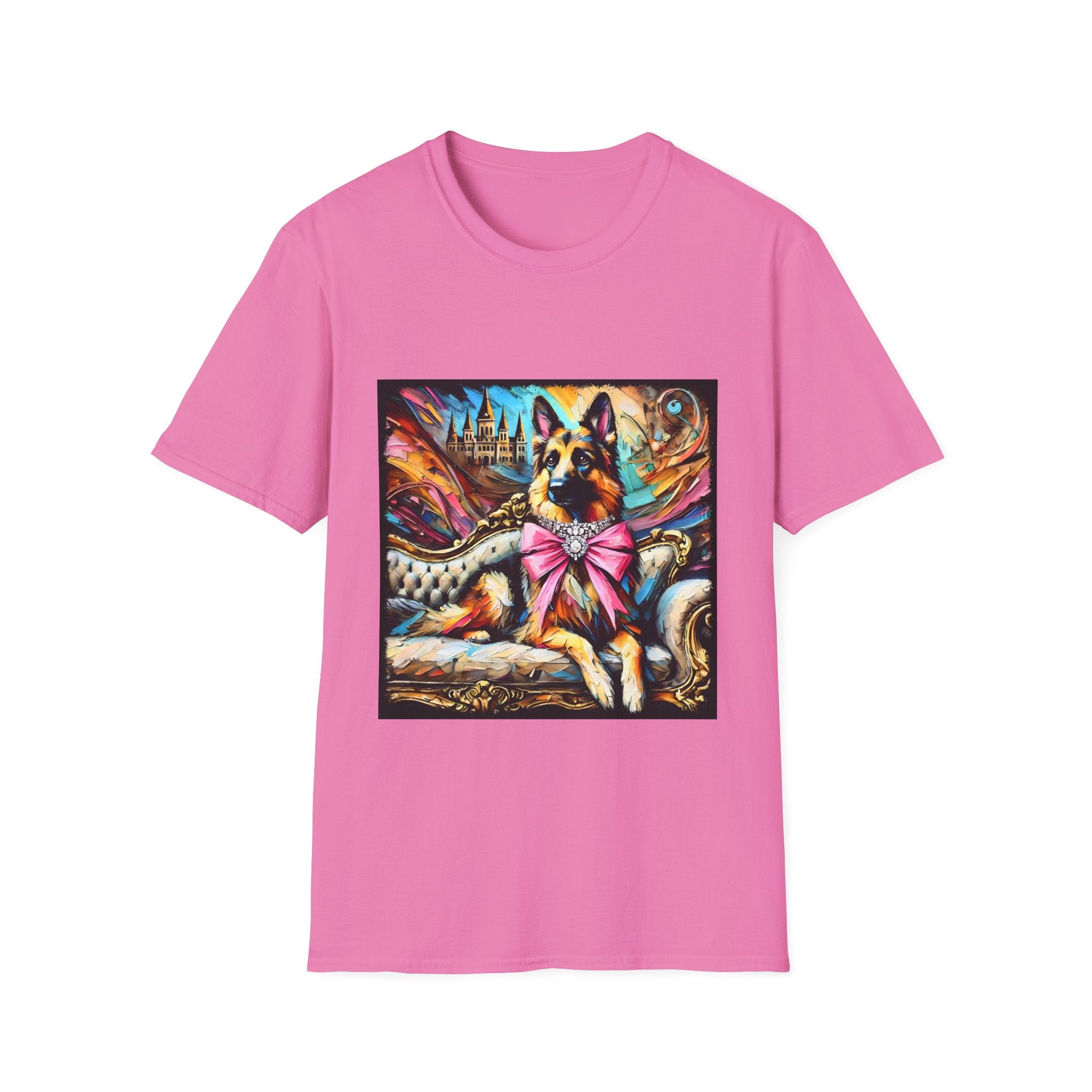 German Shepherd Diamond Princess Classic II | Unisex Dog T-Shirt