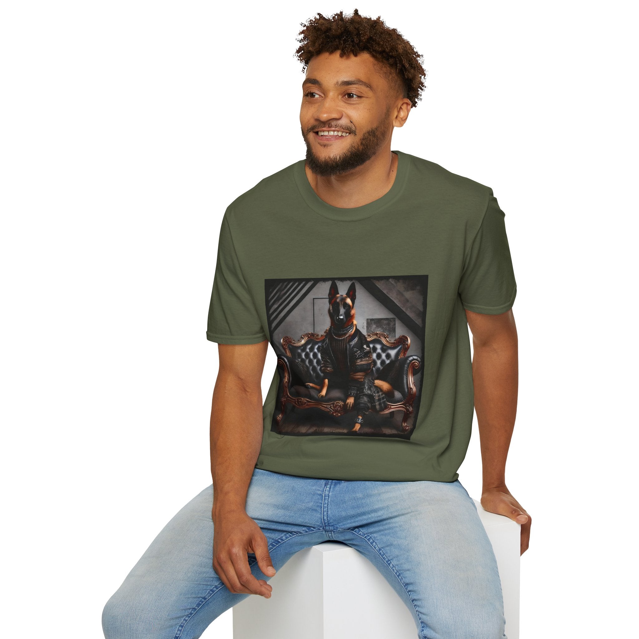 Belgian Malinois Bold Rebel | Unisex Dog T-Shirt