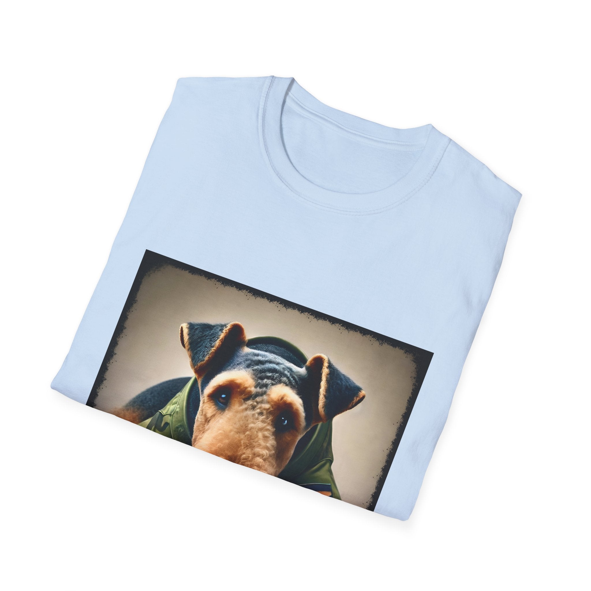 Airedale Terrier Shirt | Camo Cutie Dog Lover Tee