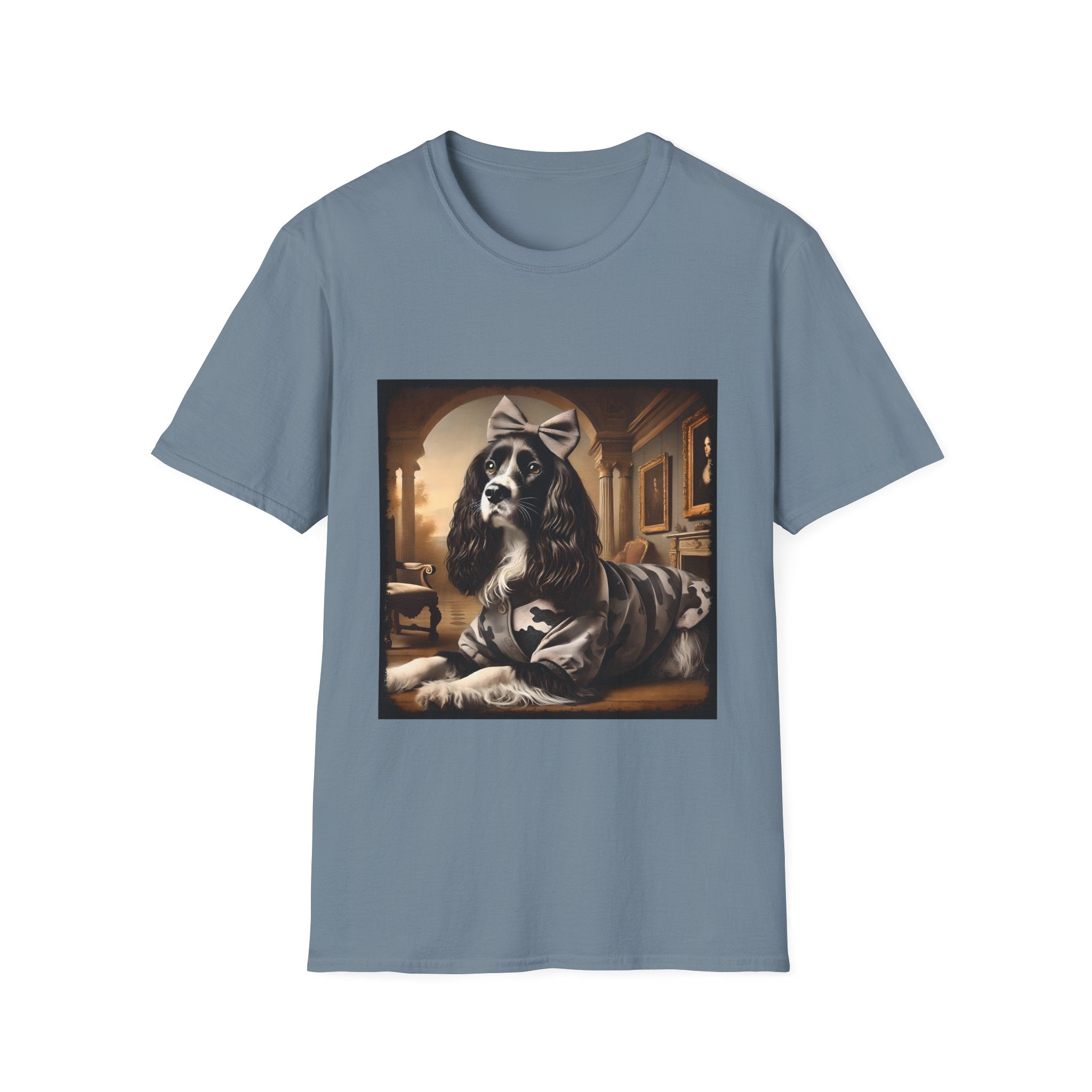 English Springer Spaniel Camo Cutie | Unisex Dog T-Shirt