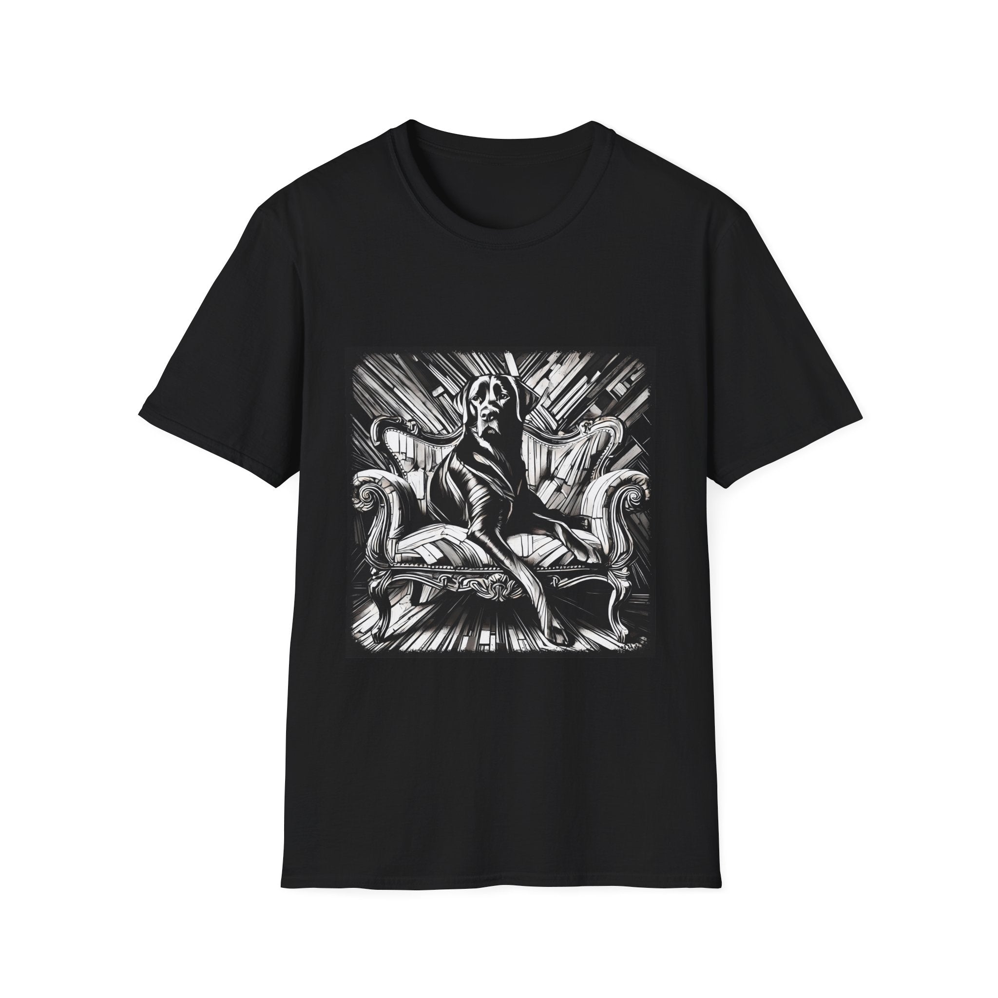 Labrador Retriever B&W Bold | Unisex Dog T-Shirt