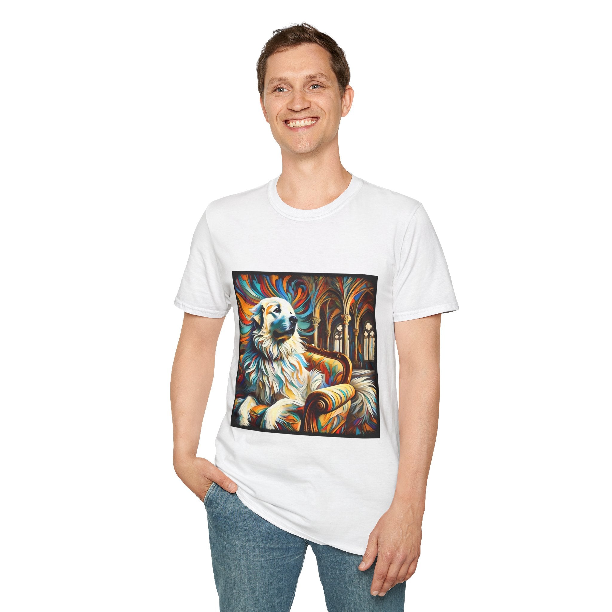 Great Pyrenees Bold Swirl | Unisex Dog T-Shirt