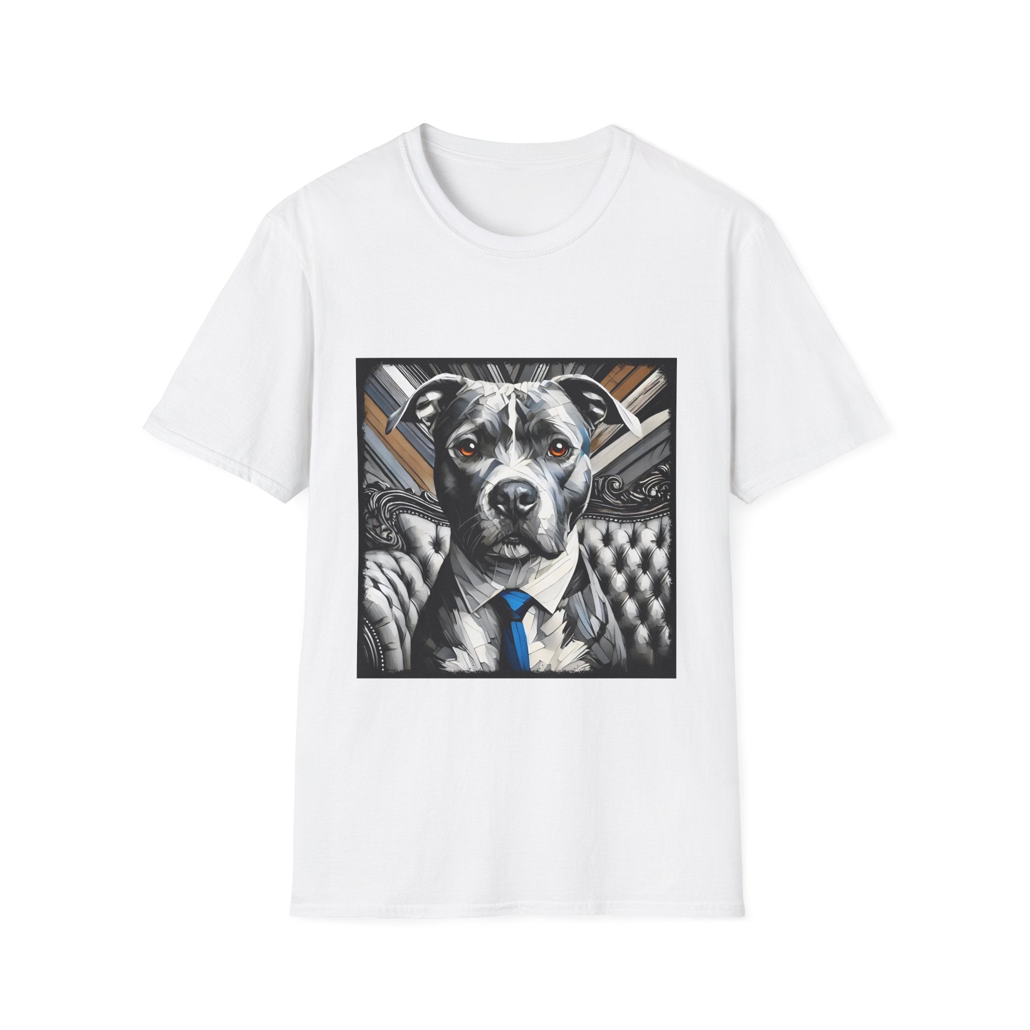American Pit Bull Terrier Shirt | B&W Bold Eyes Dog Lover Tee