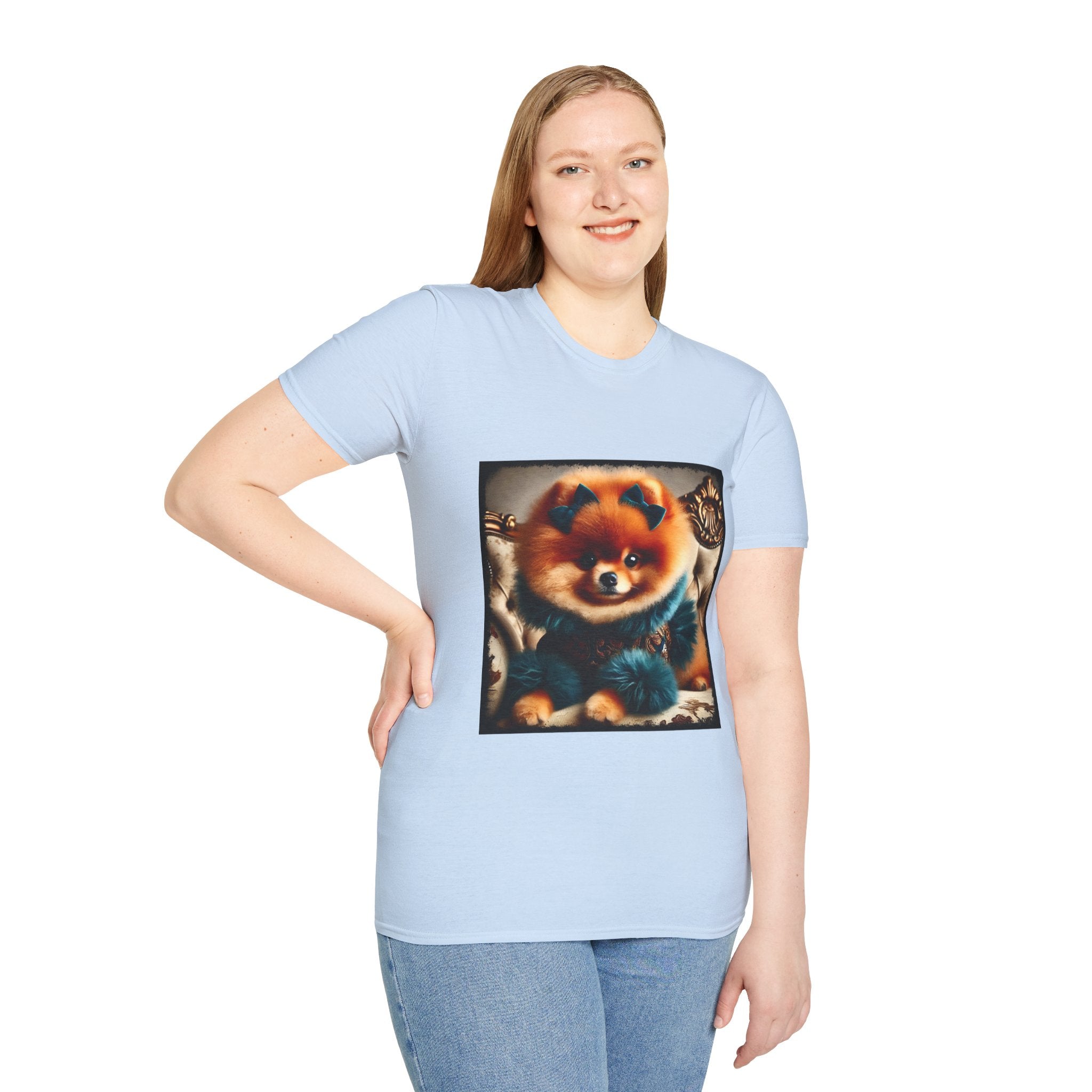 Pomeranian Pawsh Pawfluencer | Unisex Dog T-Shirt