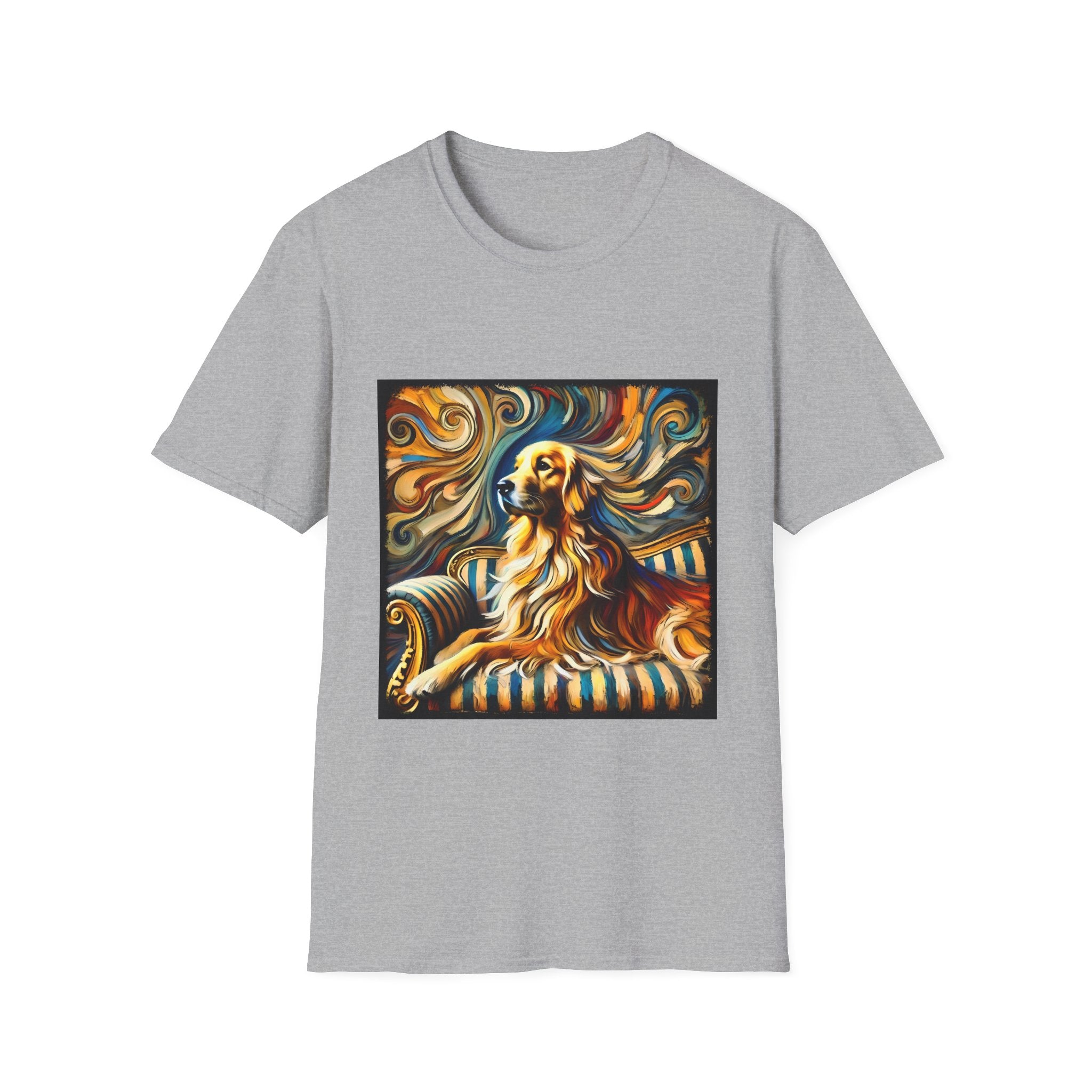 Golden Retriever Shirt | Warm Swirl Dog Lover Tee
