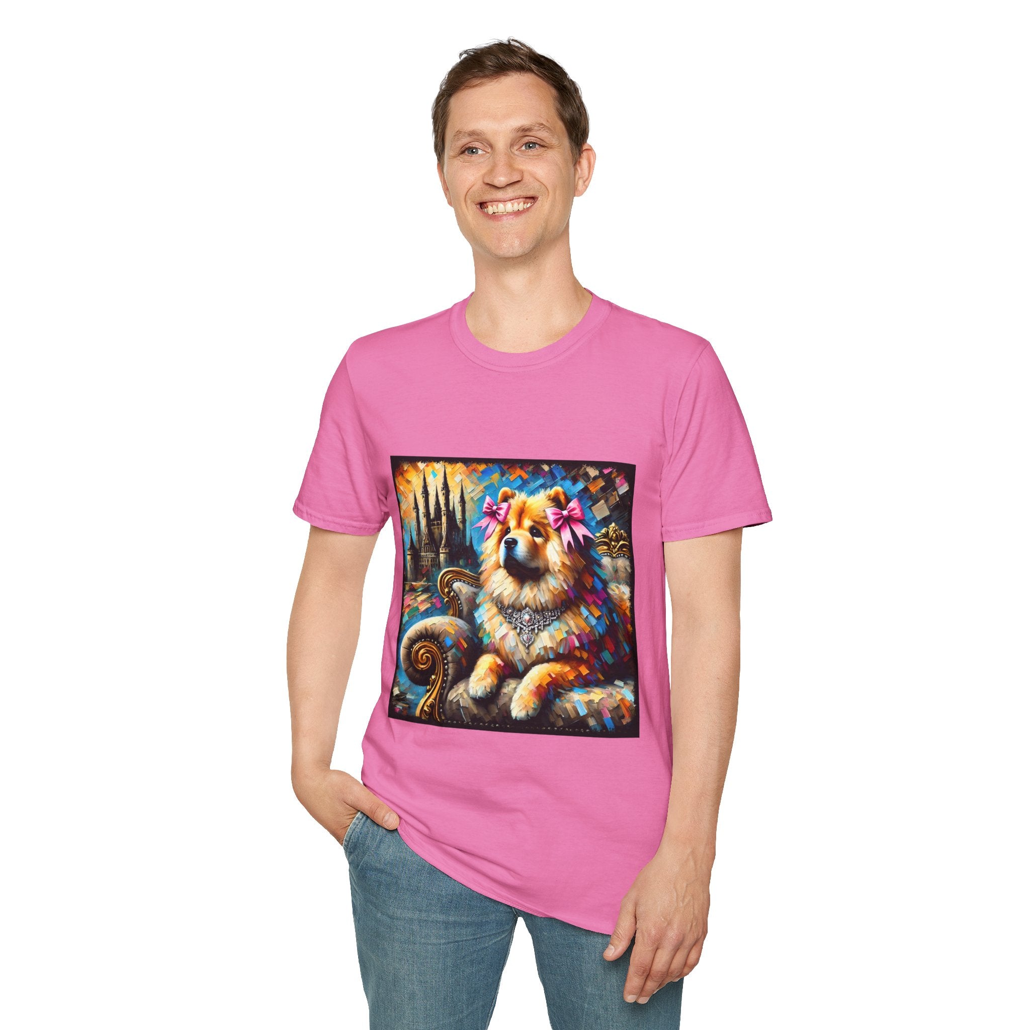 Chow Chow Diamond Princess Classic | Unisex Dog T-Shirt