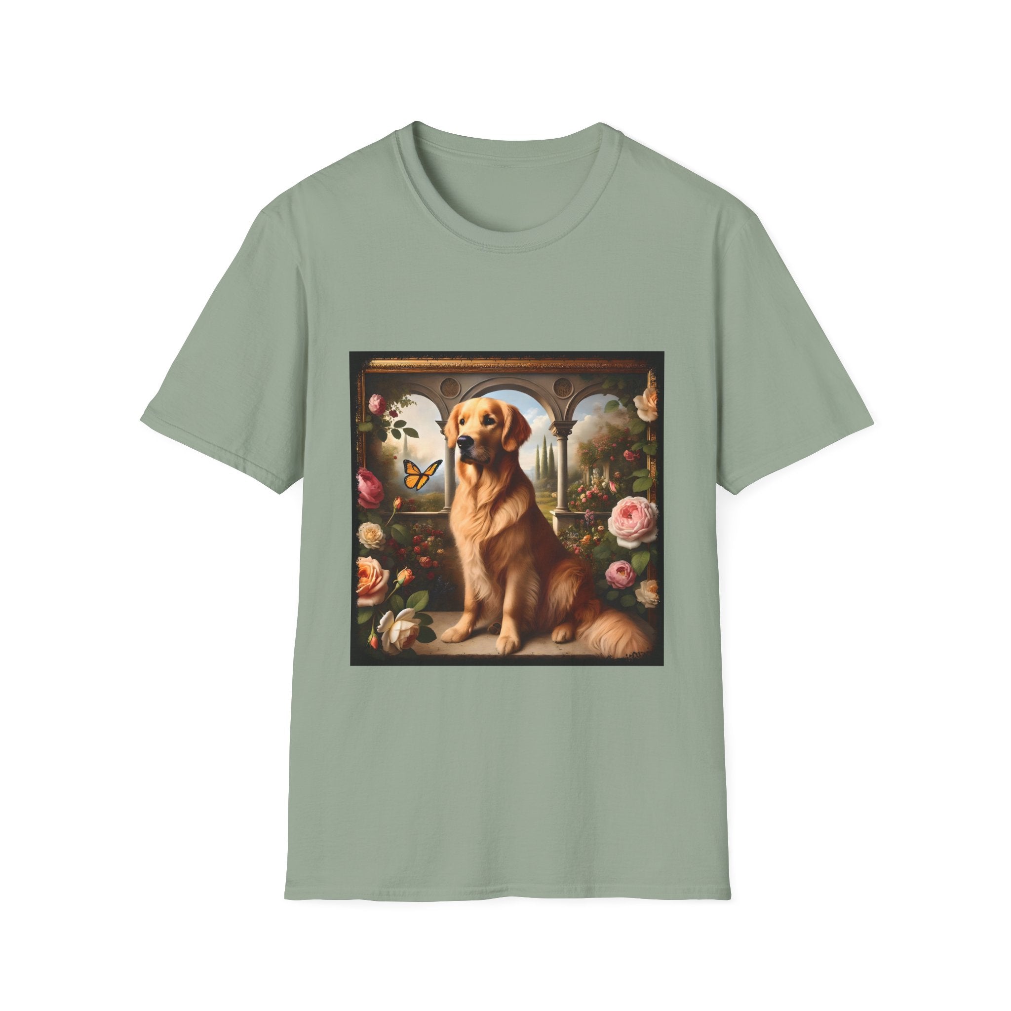 Golden Retriever Shirt | Botanical Classic Dog Lover Tee