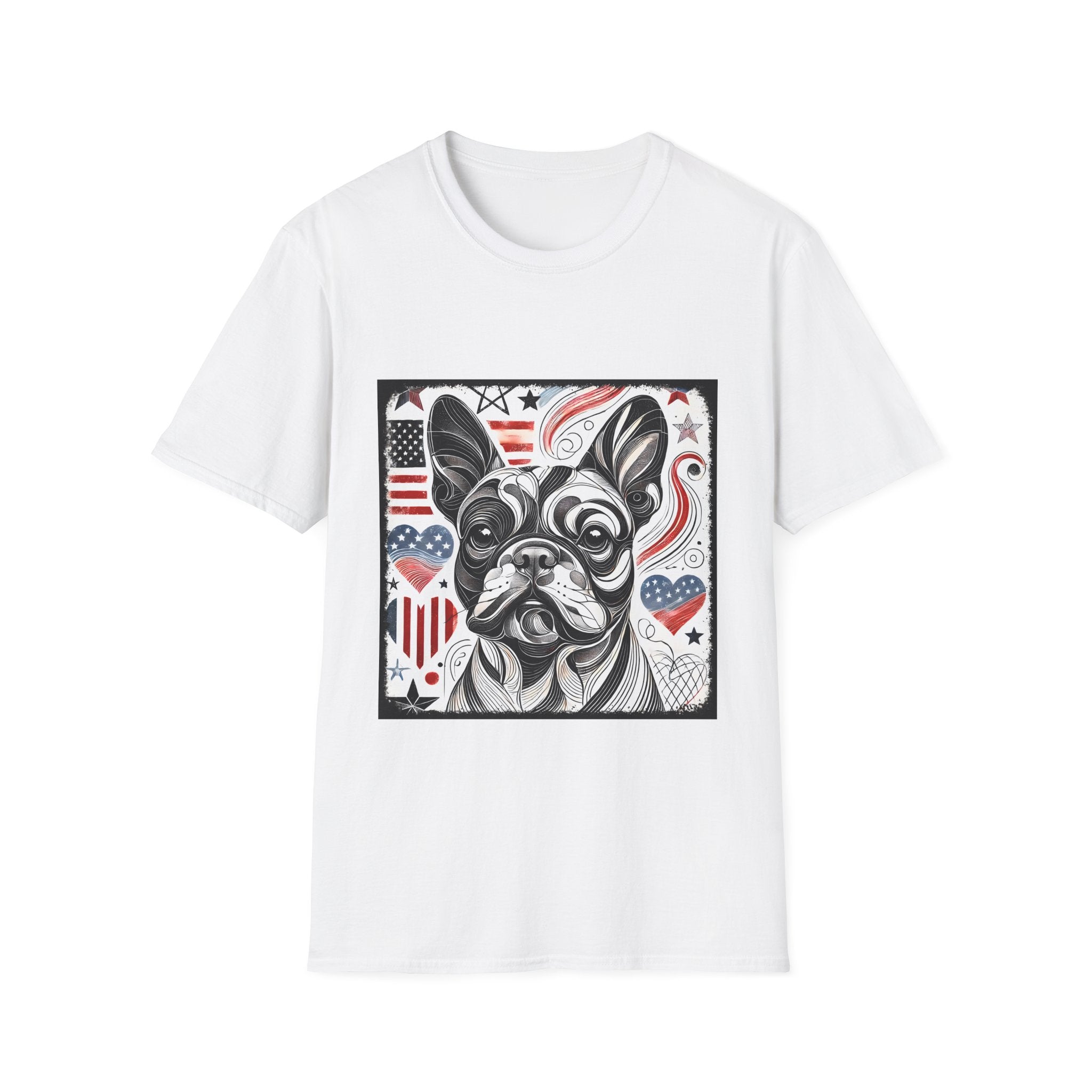 French Bulldog Shirt | Americana Dream Dog Lover Tee