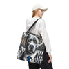 American Pit Bull Terrier Tote Bag | B&W Bold Eyes Dog Lover Gift