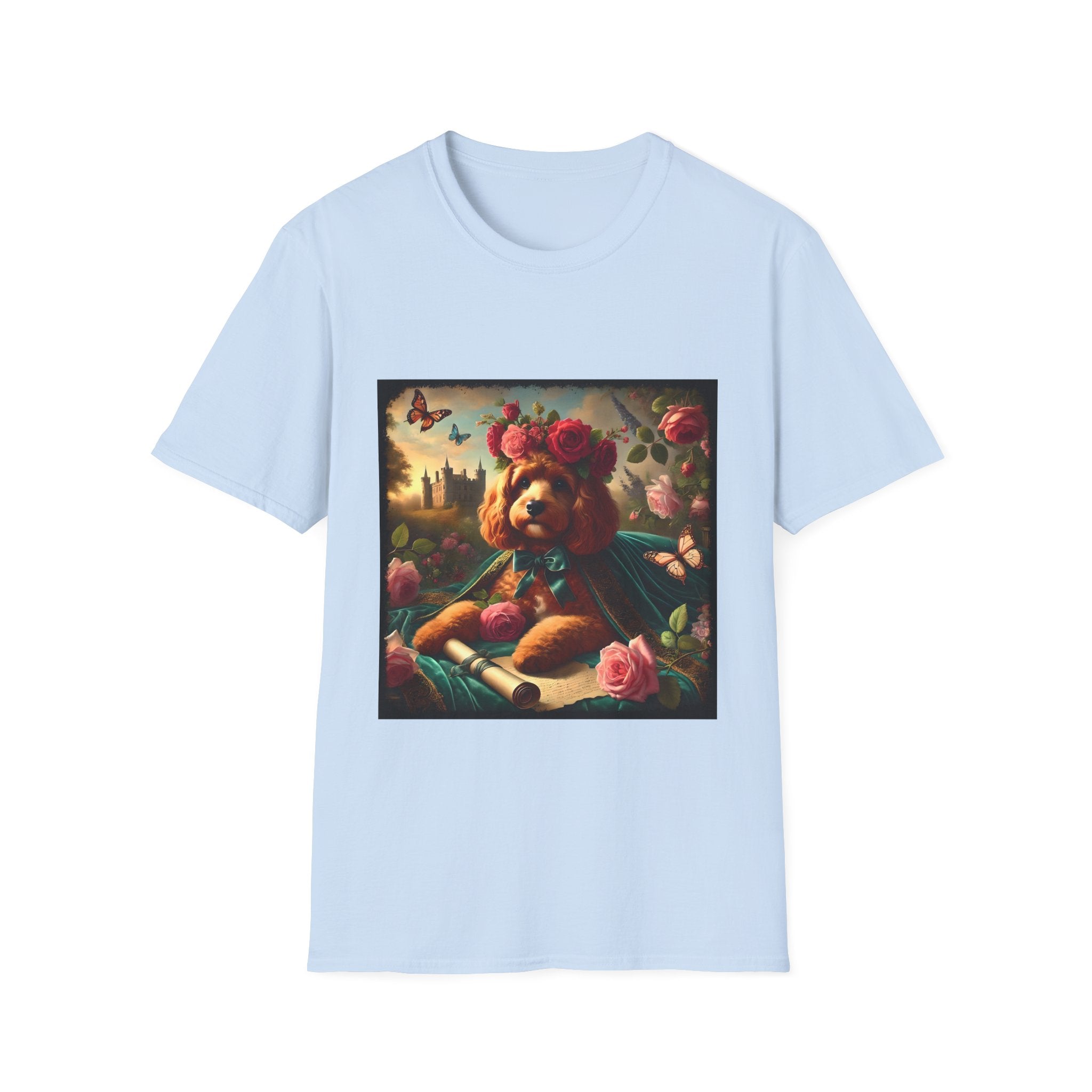 Cavapoo Botanical Beauty | Unisex Dog T-Shirt