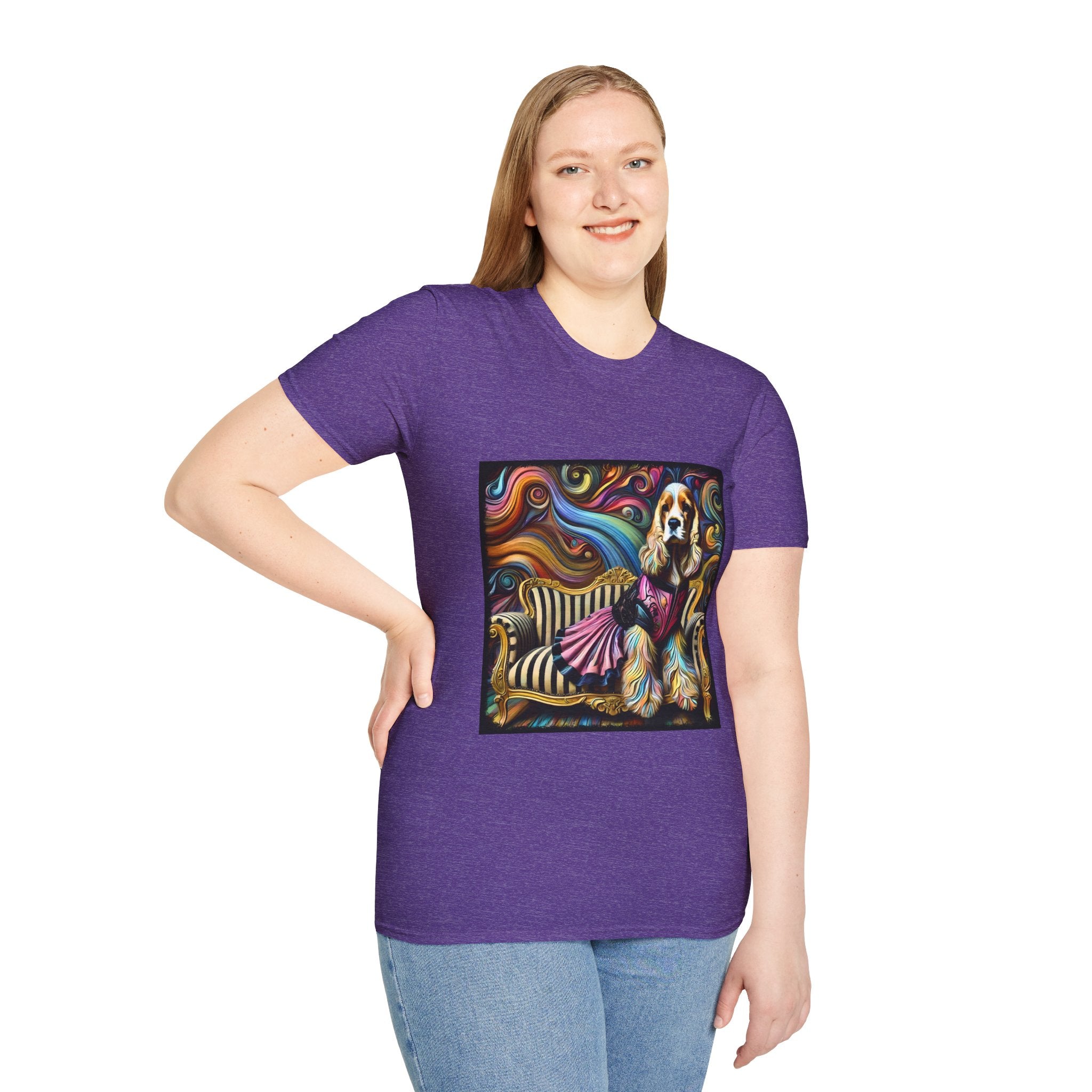 Cocker Spaniel Princess Rocker | Unisex Dog T-Shirt