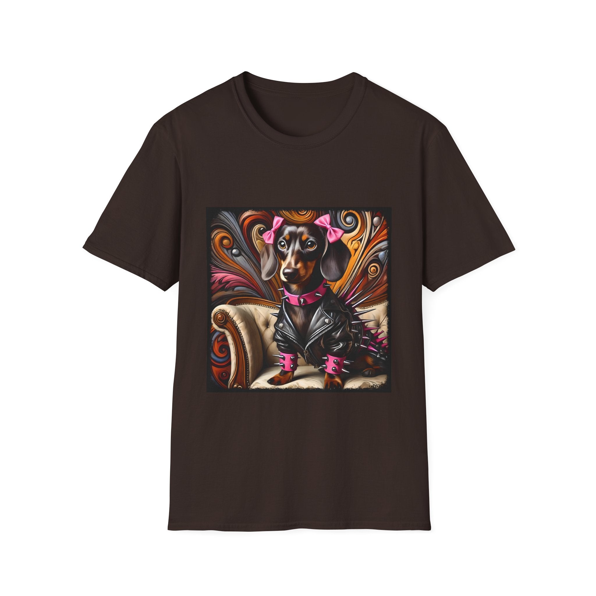 Dachshund Edgy Rocker | Unisex Dog T-Shirt