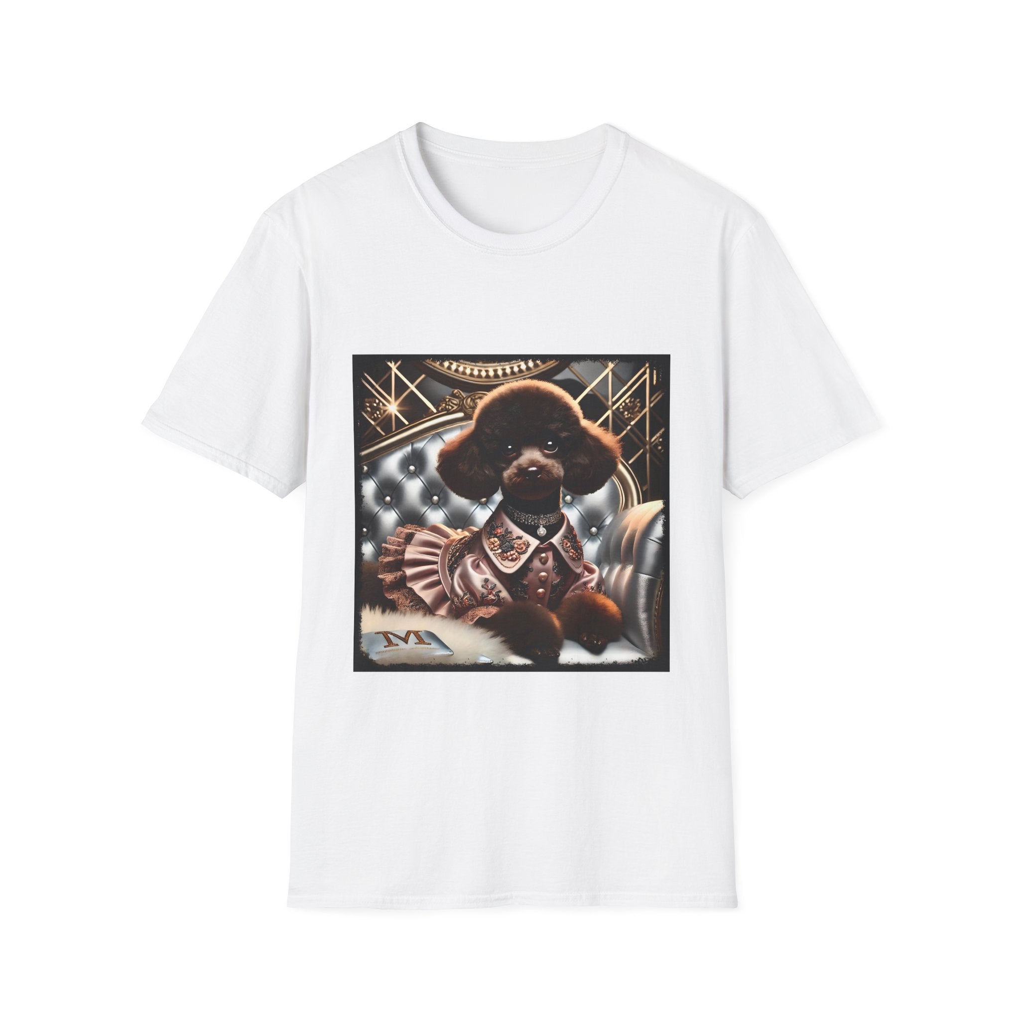 Poodle Chic Miniature  | Unisex Dog T-Shirt