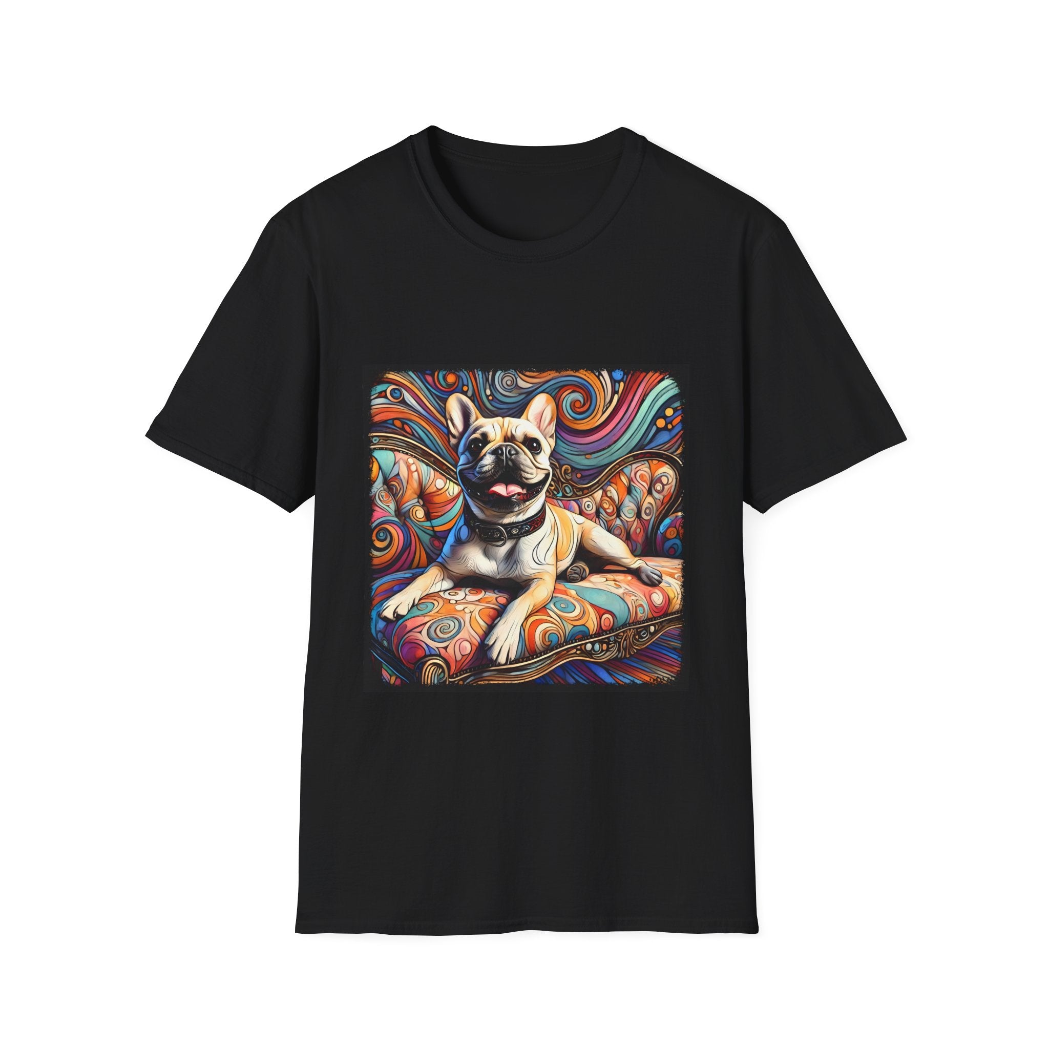French Bulldog Shirt | Groovy Swirl Dog Lover Tee