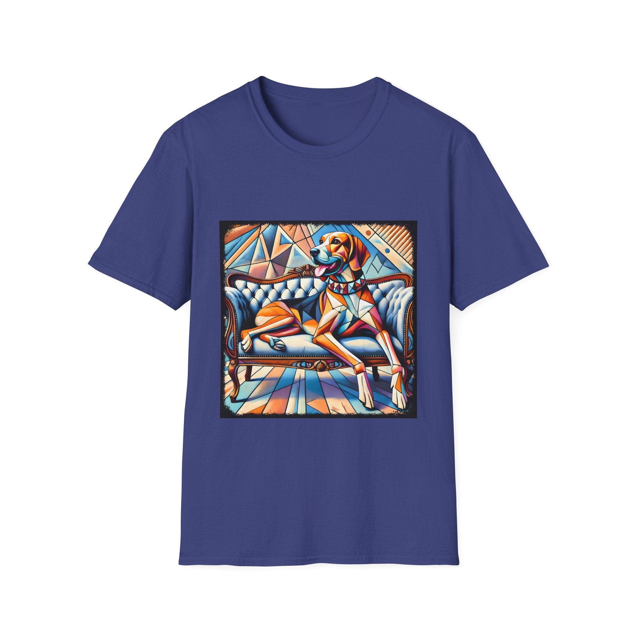 Treeing Walker Coonhound Bold Geometric | Unisex Dog T-Shirt