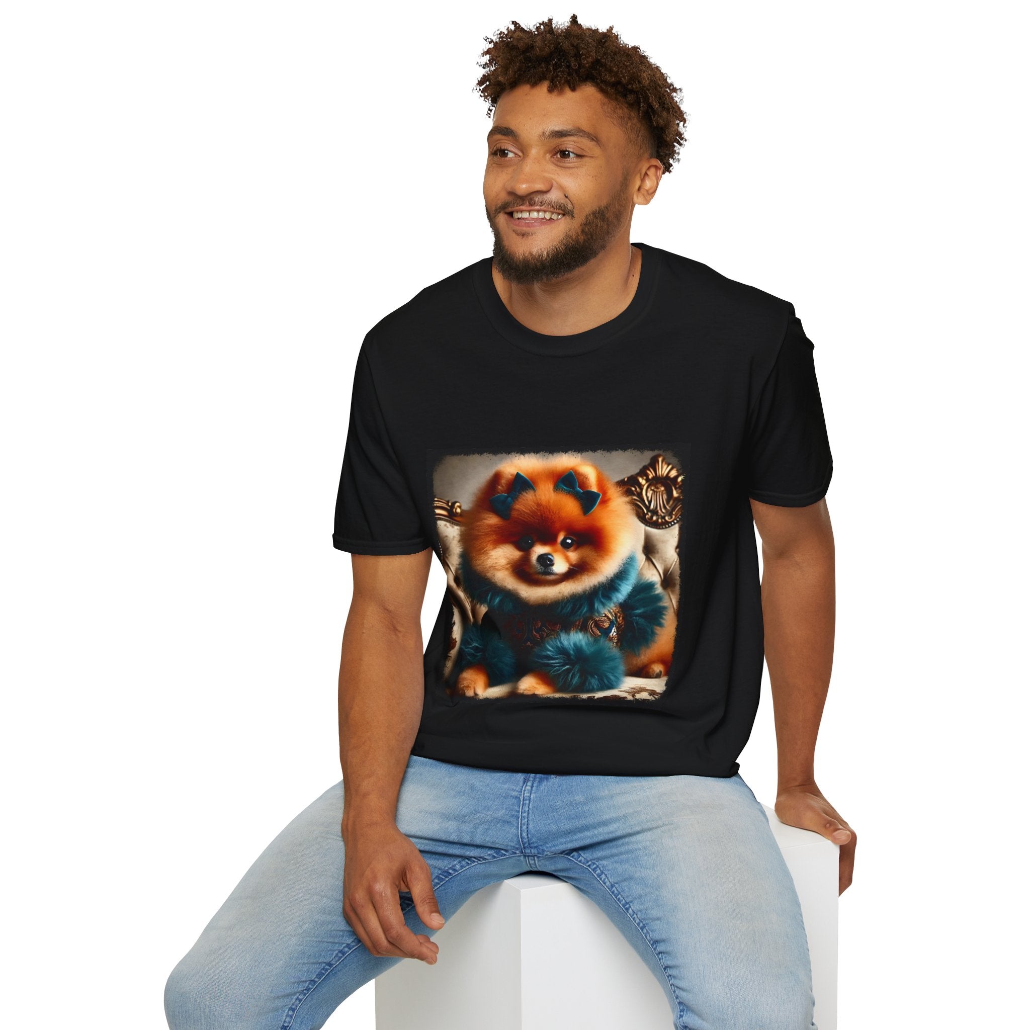 Pomeranian Pawsh Pawfluencer | Unisex Dog T-Shirt