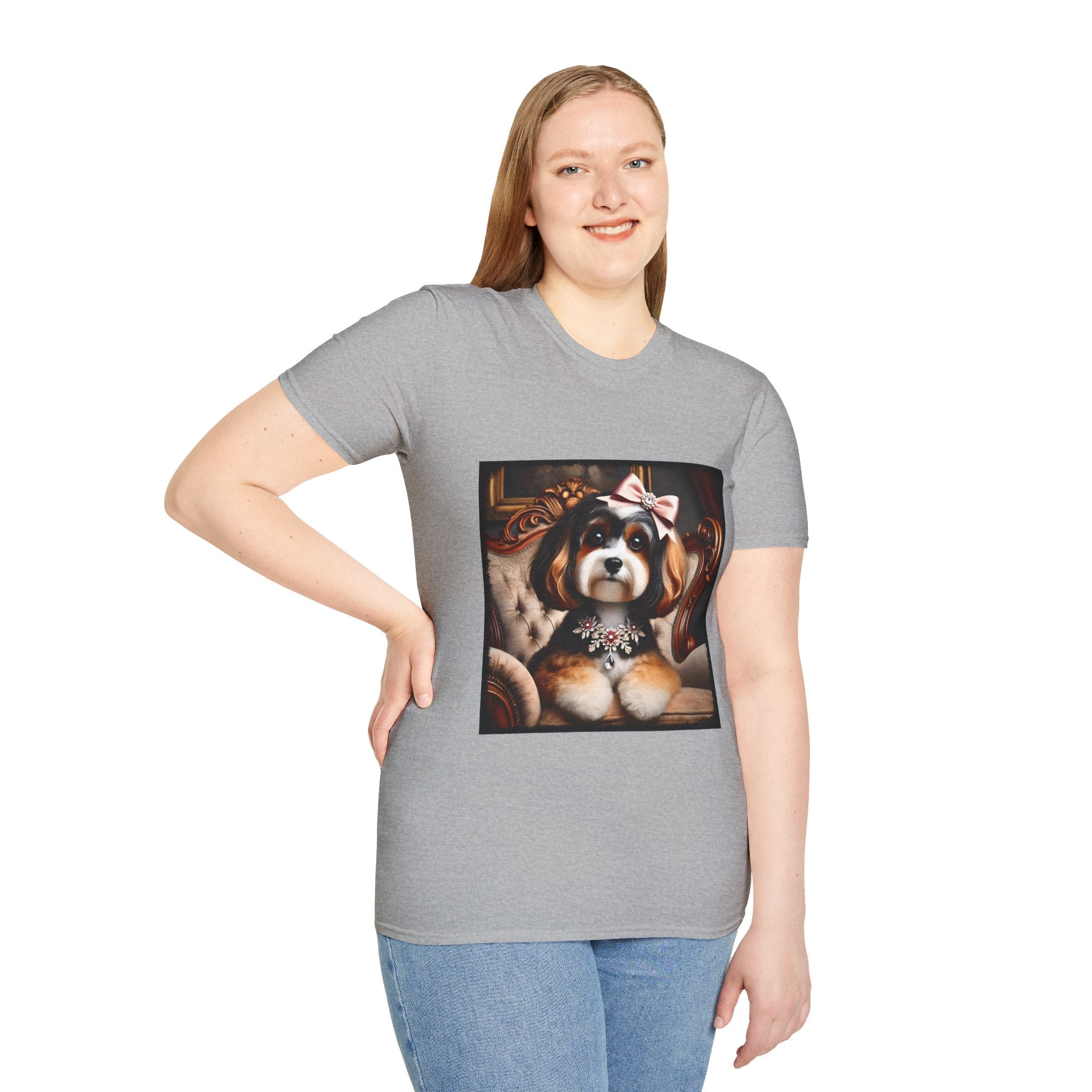 Cavapoo Diamond Doll | Unisex Dog T-Shirt