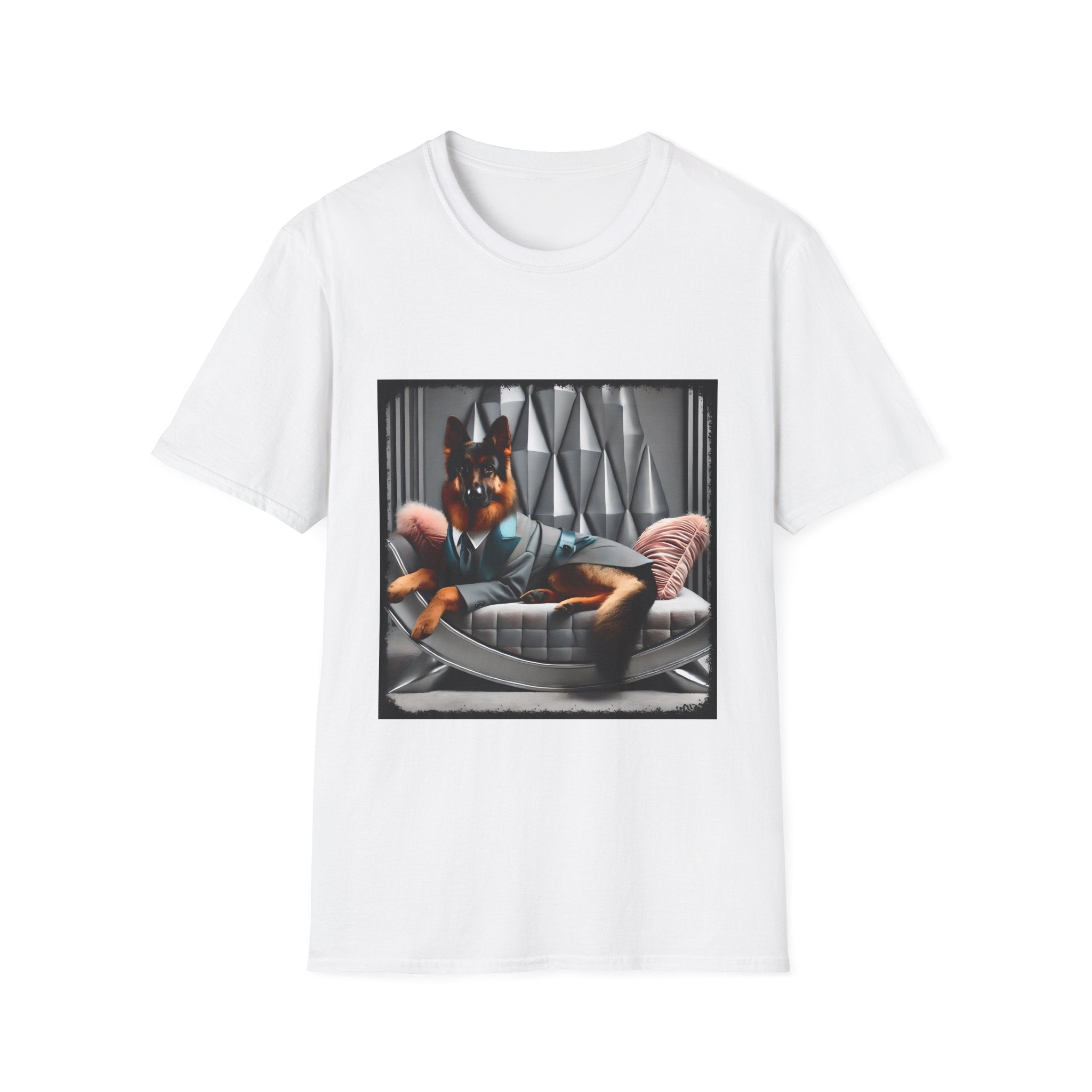 German Shepherd Luxe Muse | Unisex Dog T-Shirt
