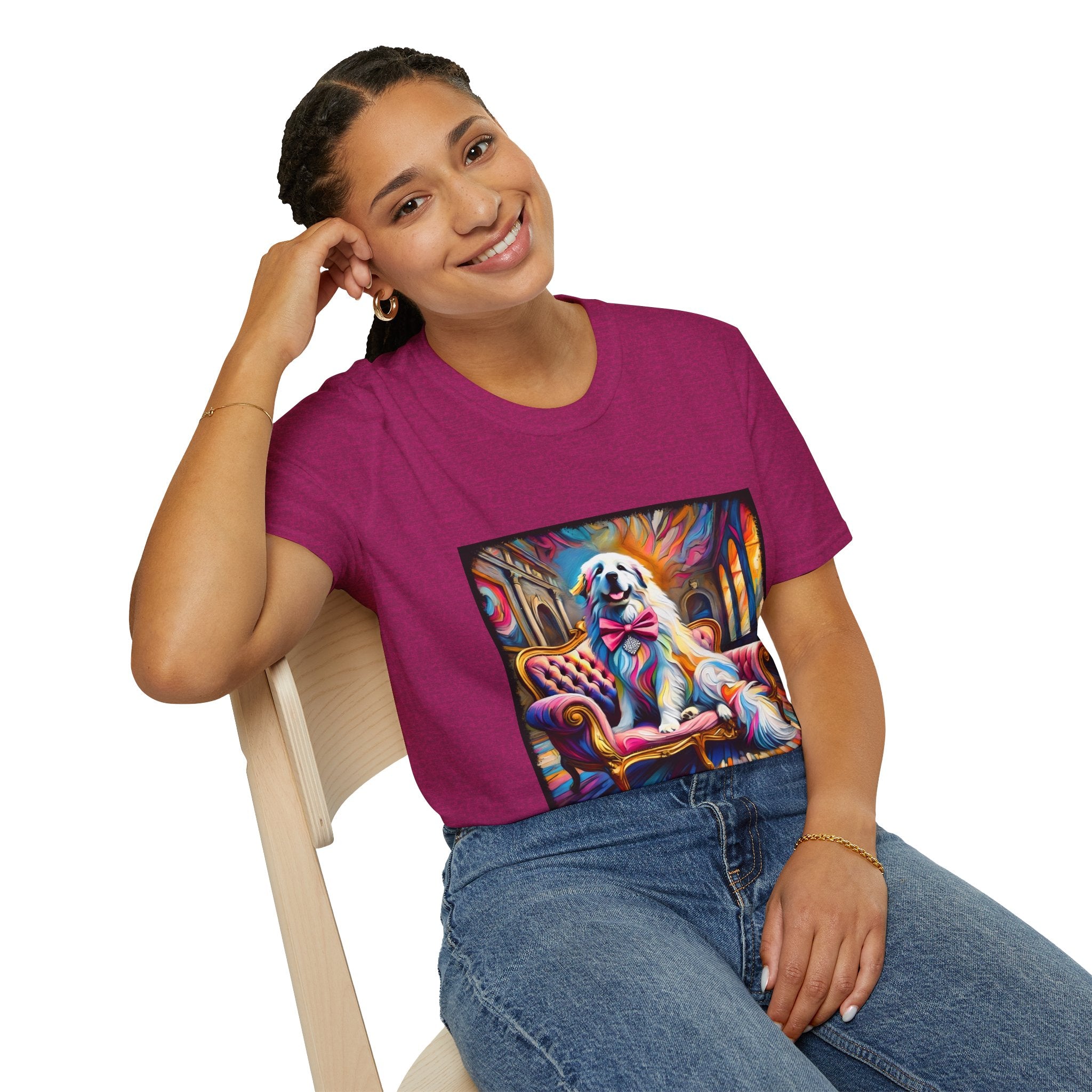 Great Pyrenees Diamond Princess Classic | Unisex Dog T-Shirt