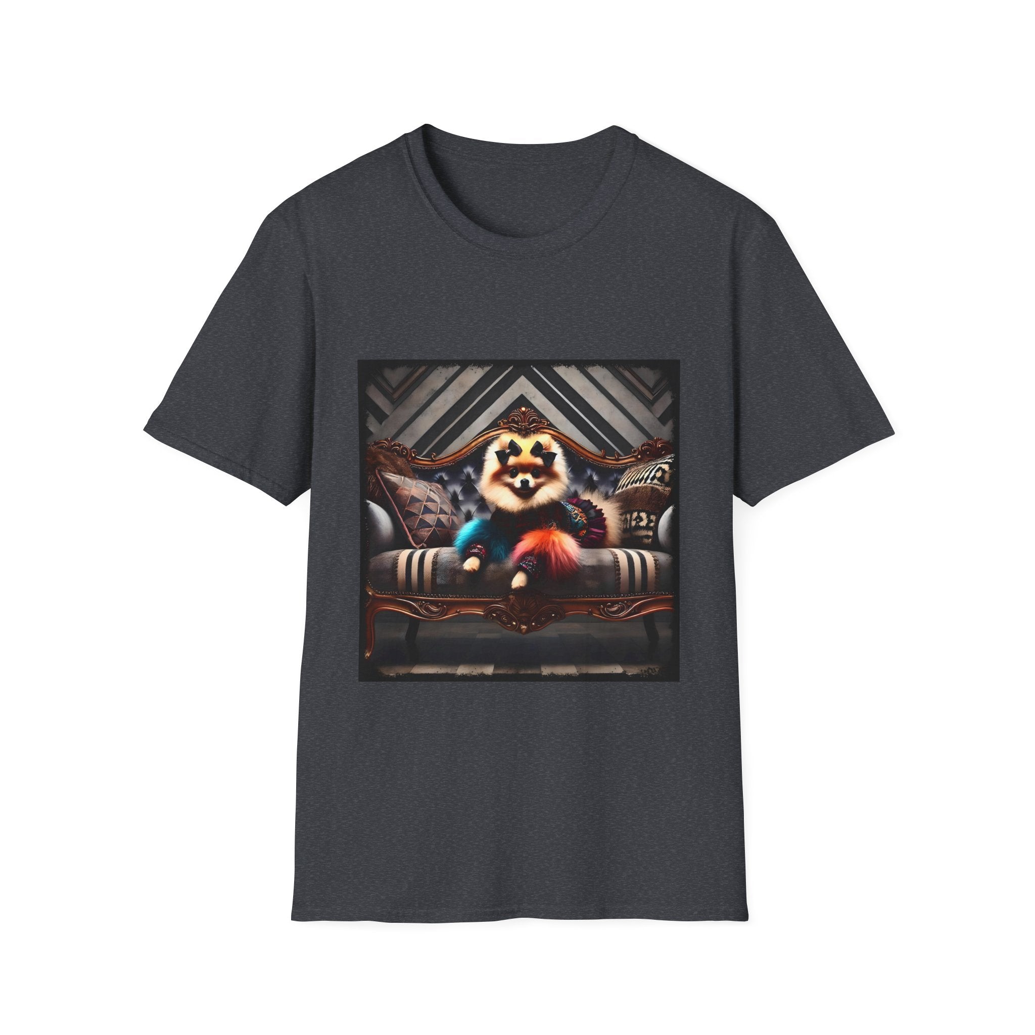 Pomeranian Fierce Fashionista | Unisex Dog T-Shirt