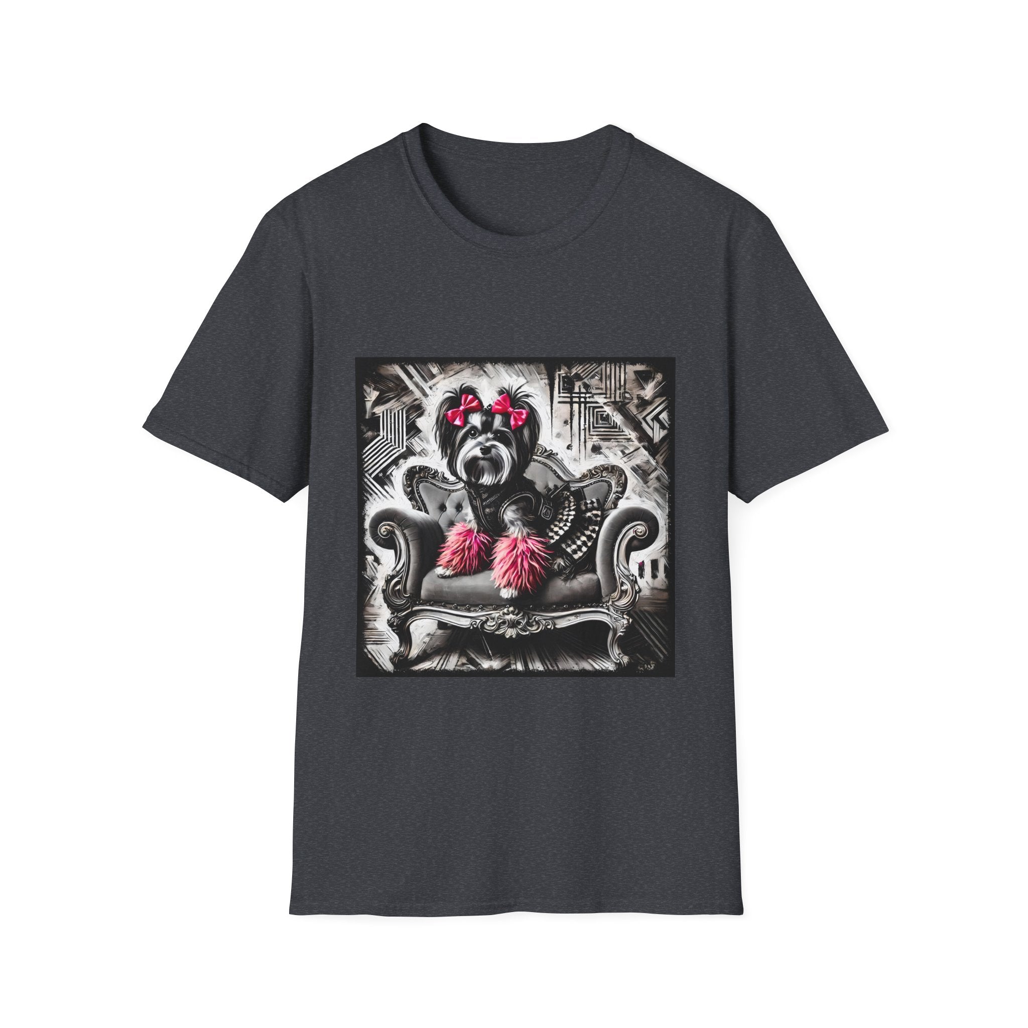 Havanese B&W Cutie |  Unisex Dog T-Shirt