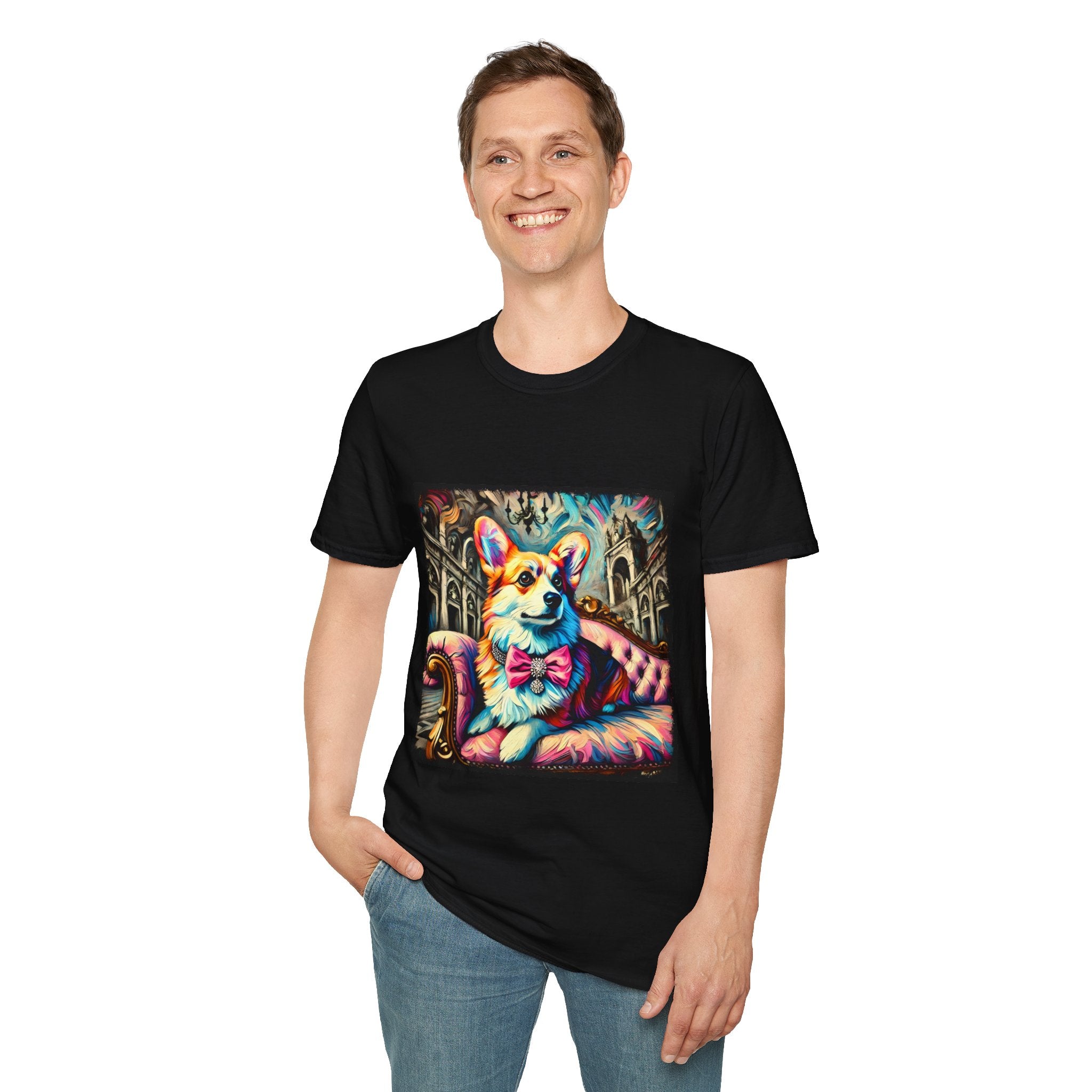 Pembroke Welsh Corgi Diamond Princess Classic | Unisex Dog T-Shirt