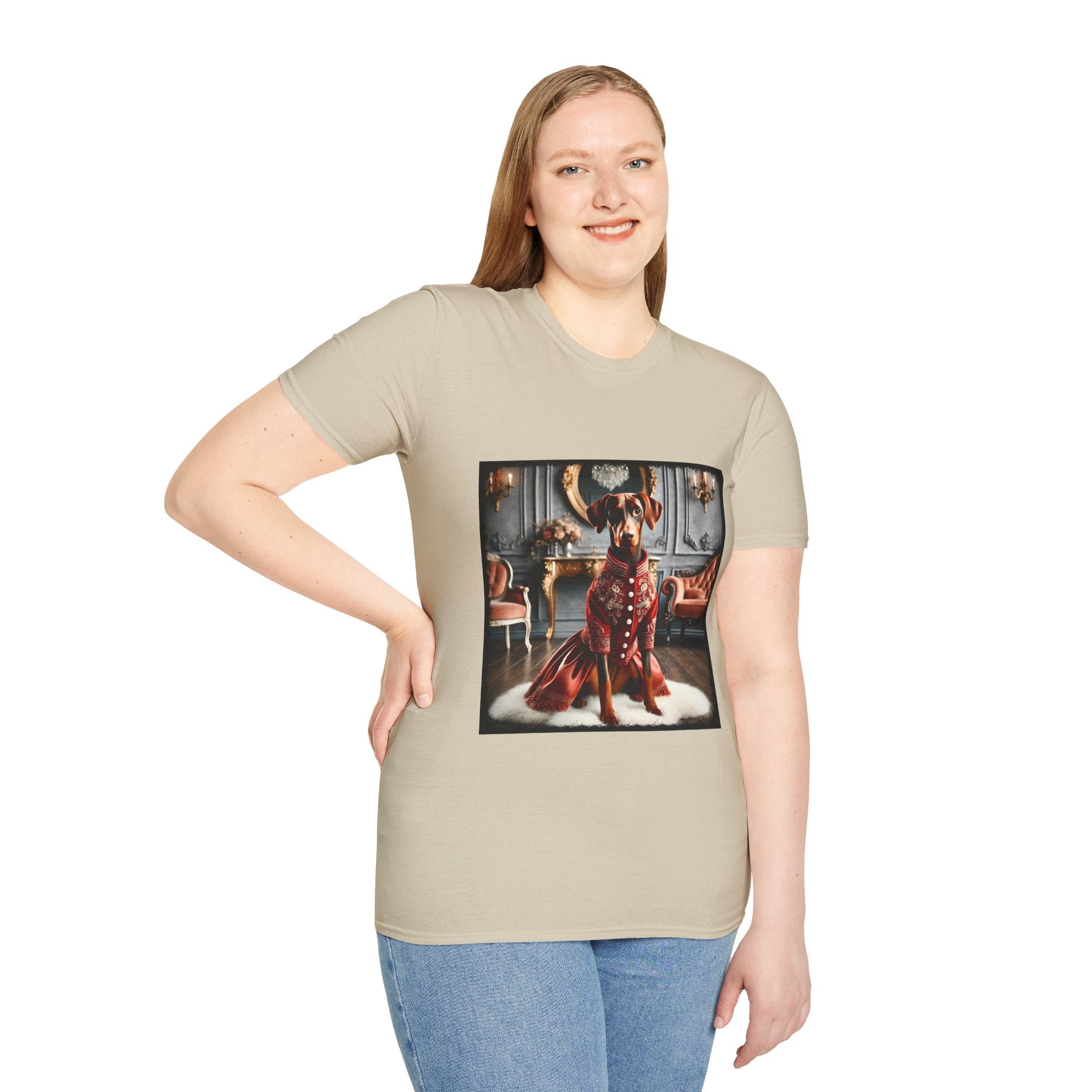 Doberman Pinscher Velvet Vixen | Unisex Dog T-Shirt