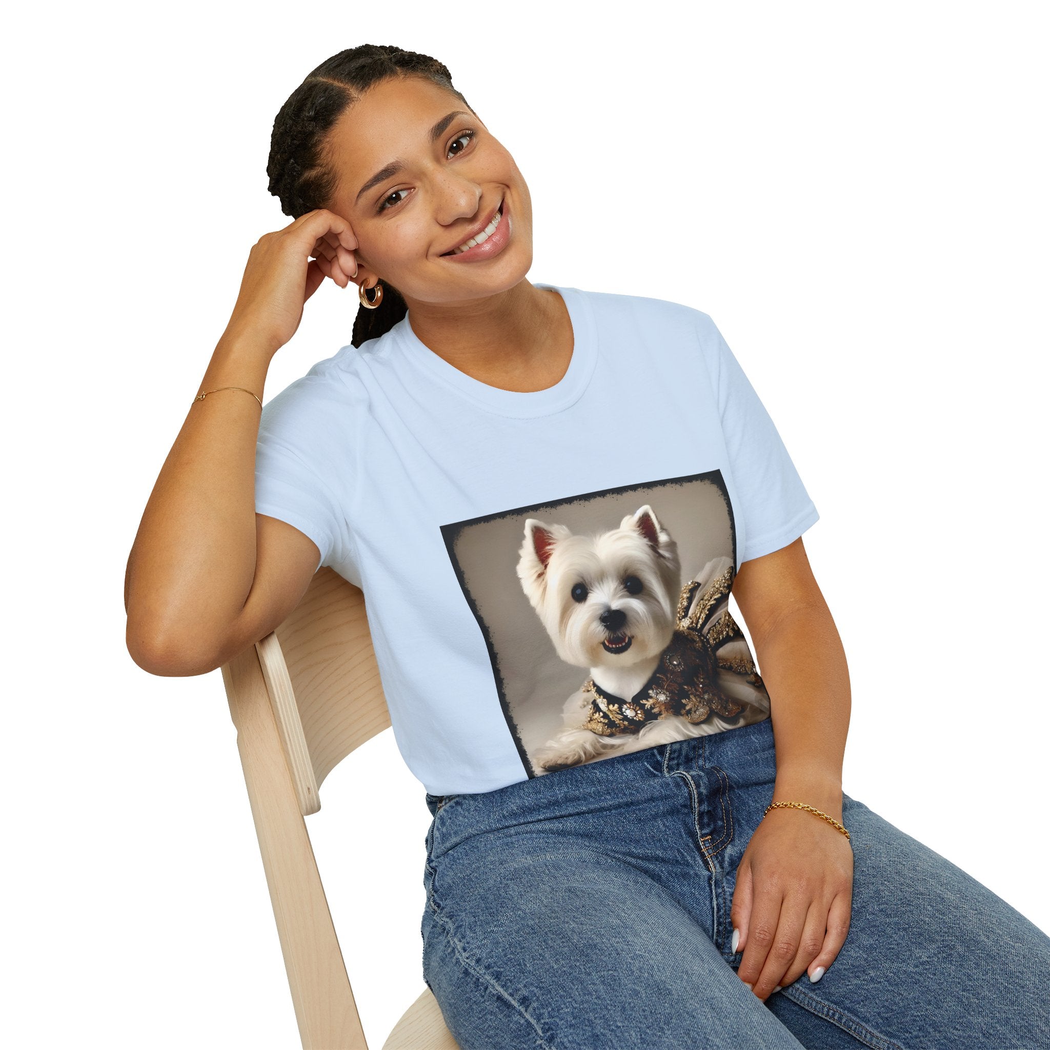 West Highland White Terrier Glitzy Gal | Unisex Dog T-Shirt