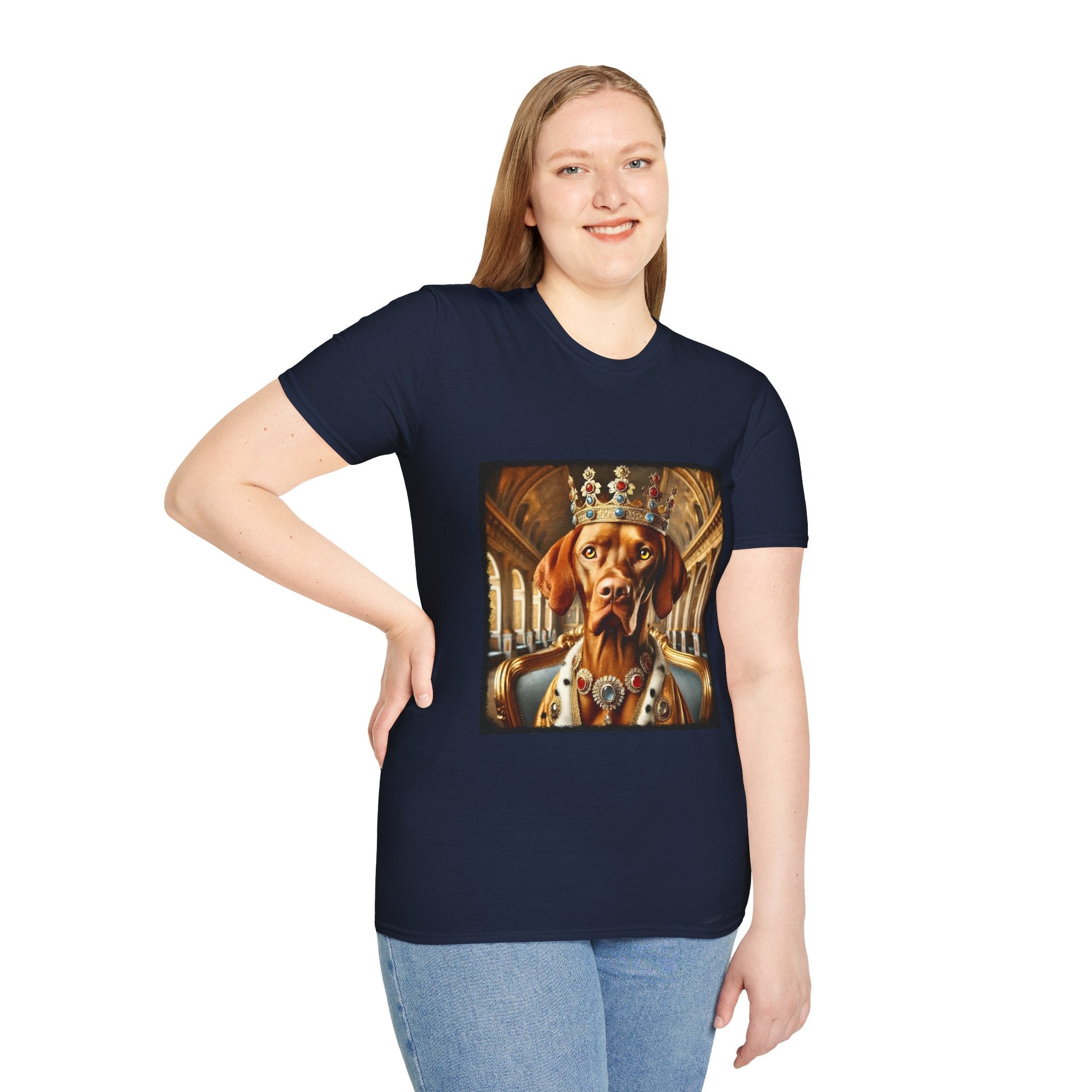Vizsla King Supreme | Unisex Dog T-Shirt