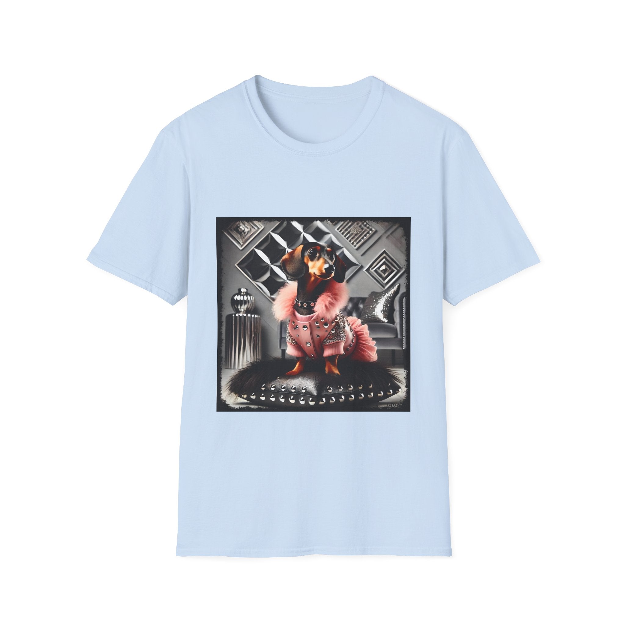 Dachshund Pampered Rebel | Unisex Dog T-Shirt