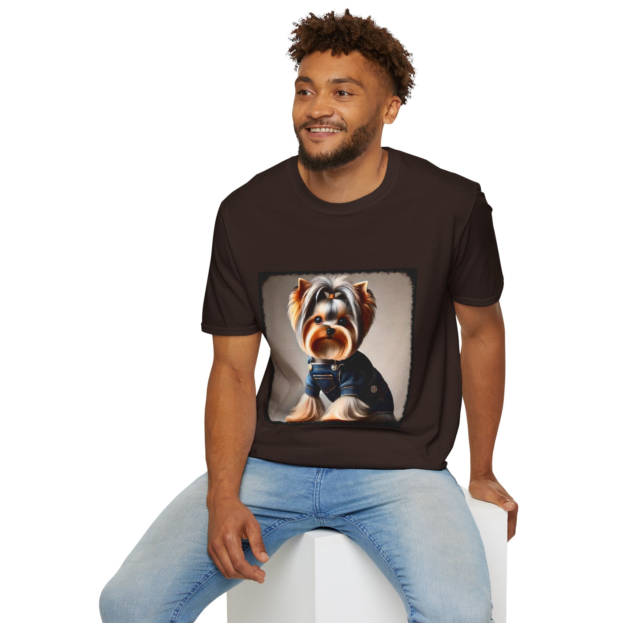Yorkshire Terrier Jean Babe | Unisex Dog T-Shirt