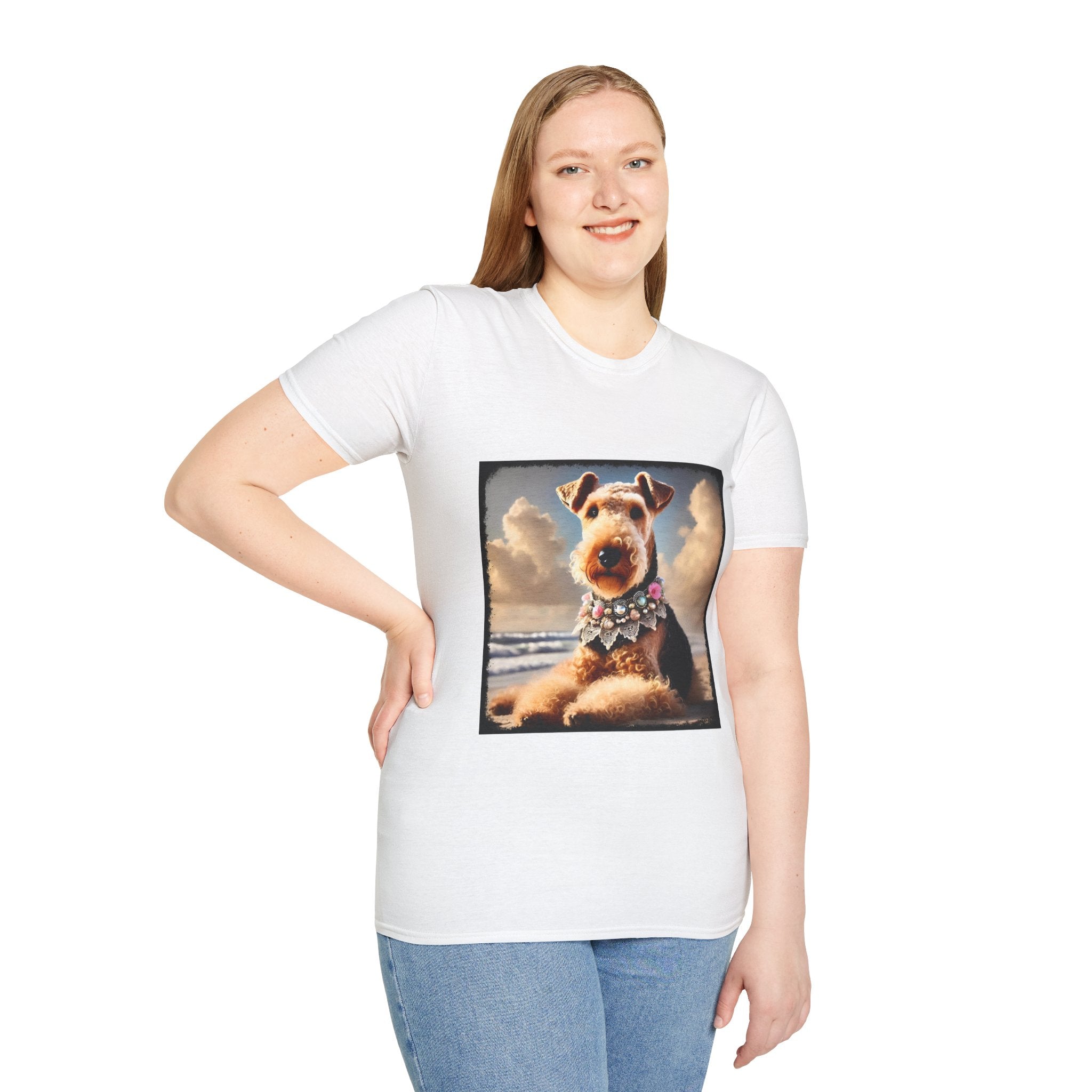 Airedale Terrier Shirt | Beach Beauty Dog Lover Tee