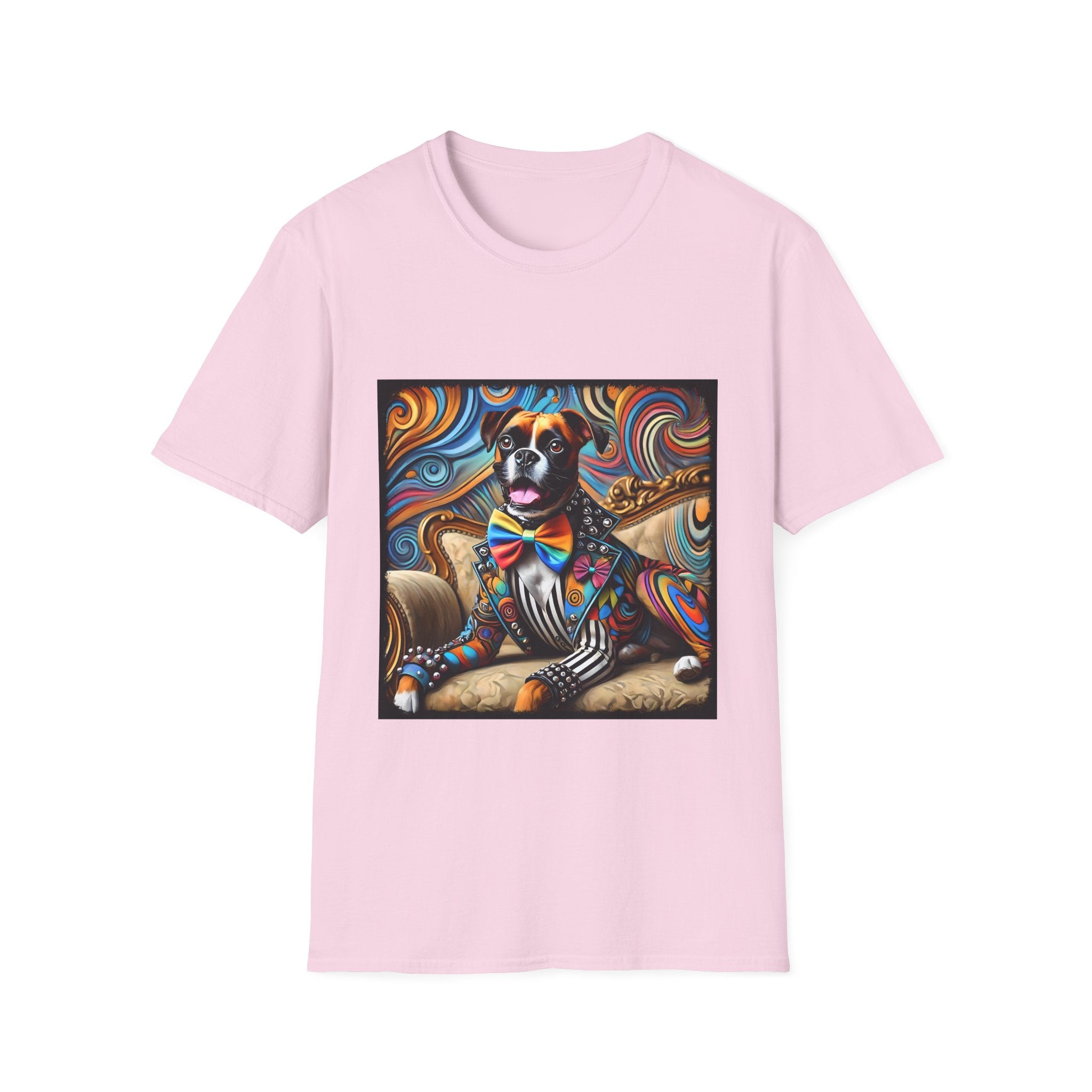 Boxer Vivid Rocker | Unisex Dog T-Shirt