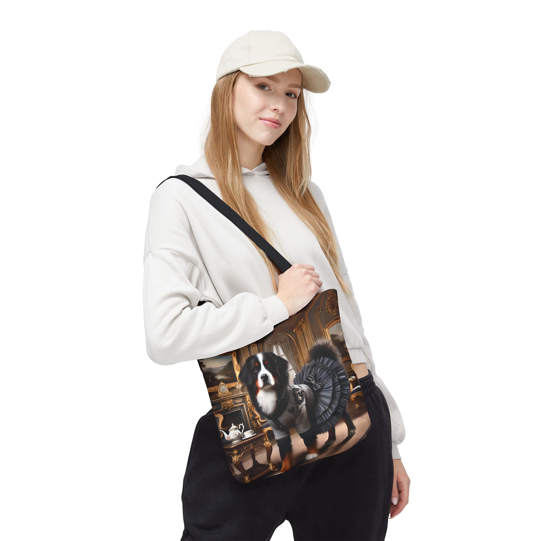 Bernese Mountain Dog Tote Bag | Prep Princess Dog Lover Gift