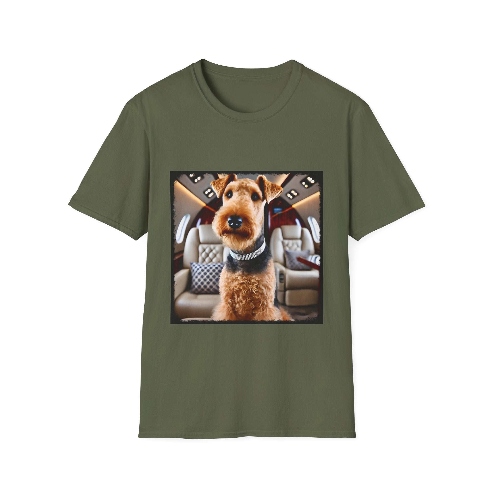 Airedale Terrier Shirt | Luxe Flier Dog Lover Tee