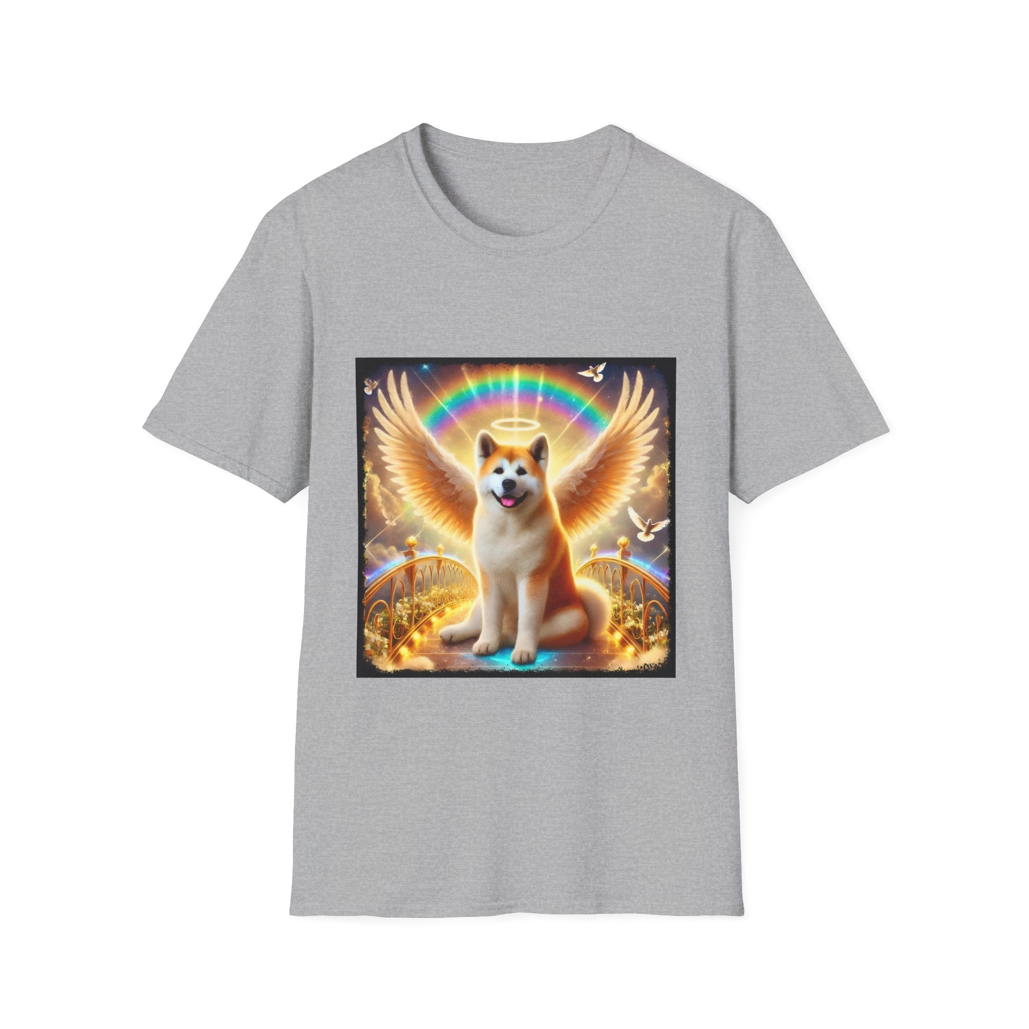 Akita Shirt | Rainbow Bridge Dog Lover Tee