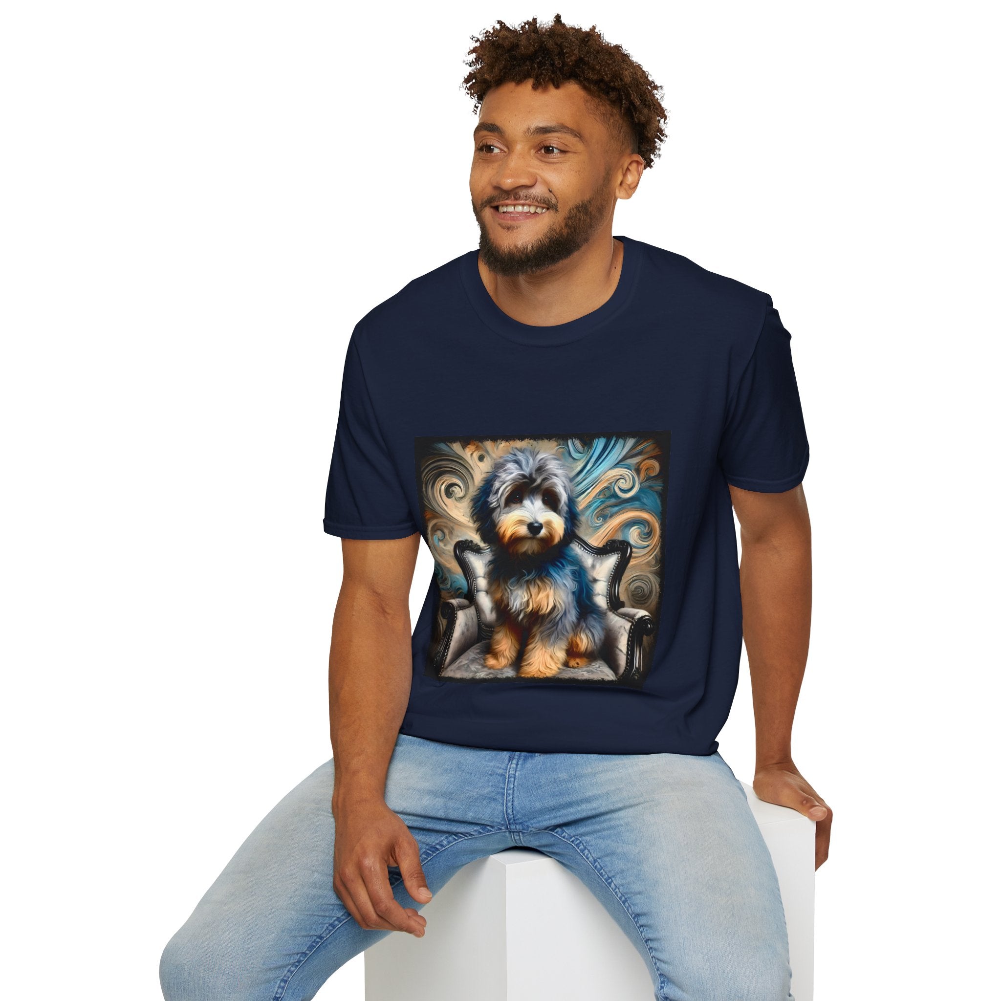 Aussiedoodle Ethereal Swirl | Unisex Dog T-Shirt