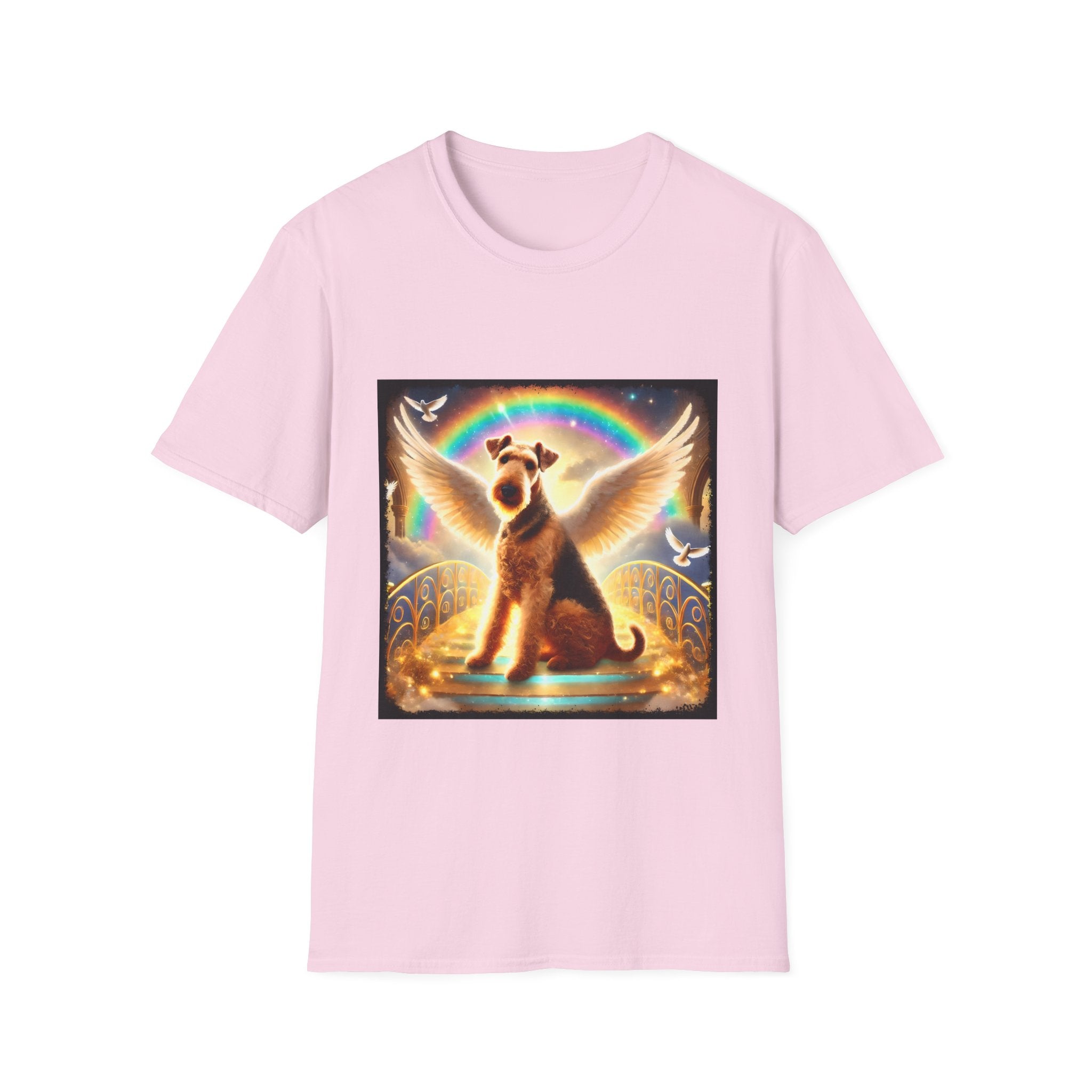 Airedale Terrier Shirt | Rainbow Bridge Dog Lover Tee