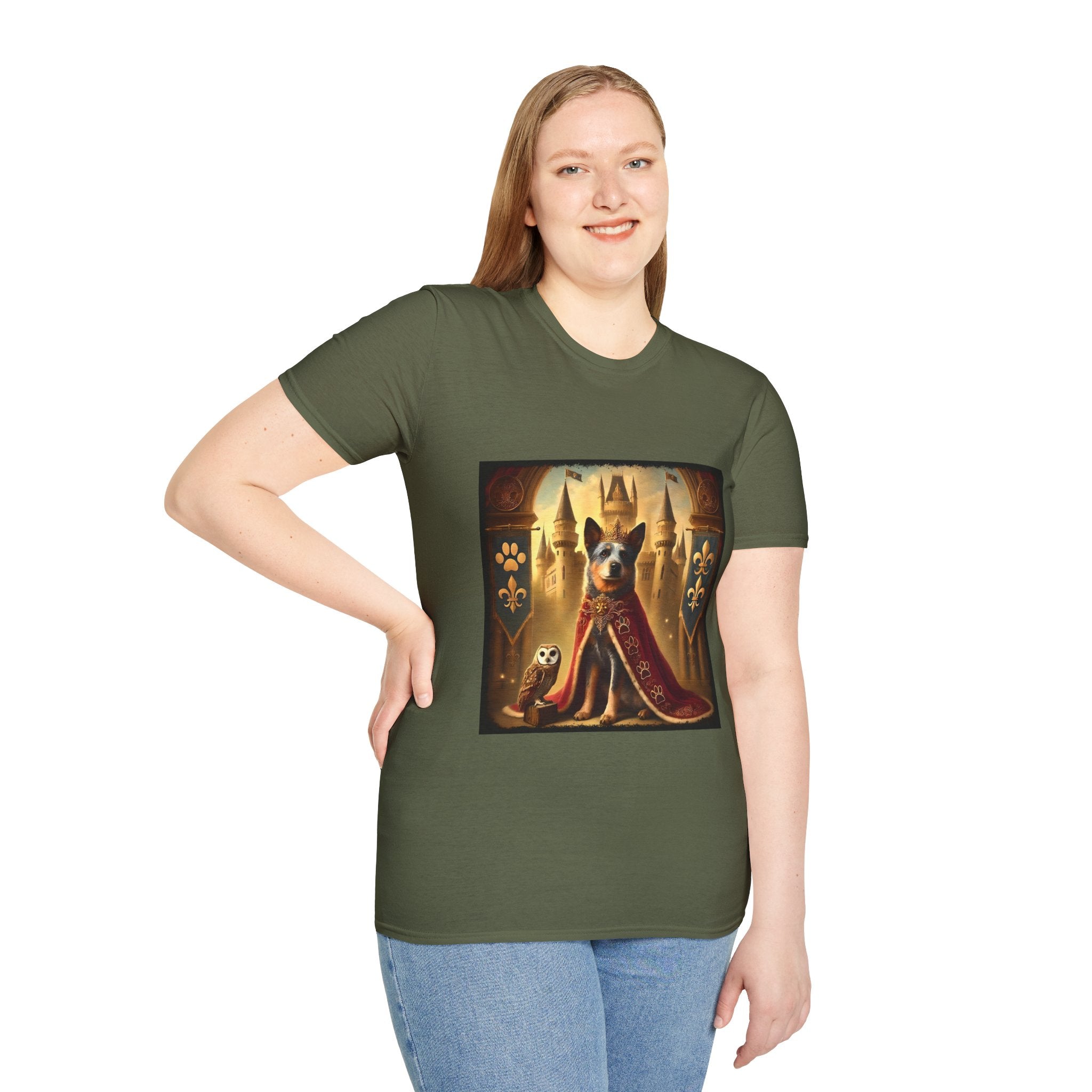 Australian Cattle Dog Velvet King | Unisex Dog T-Shirt