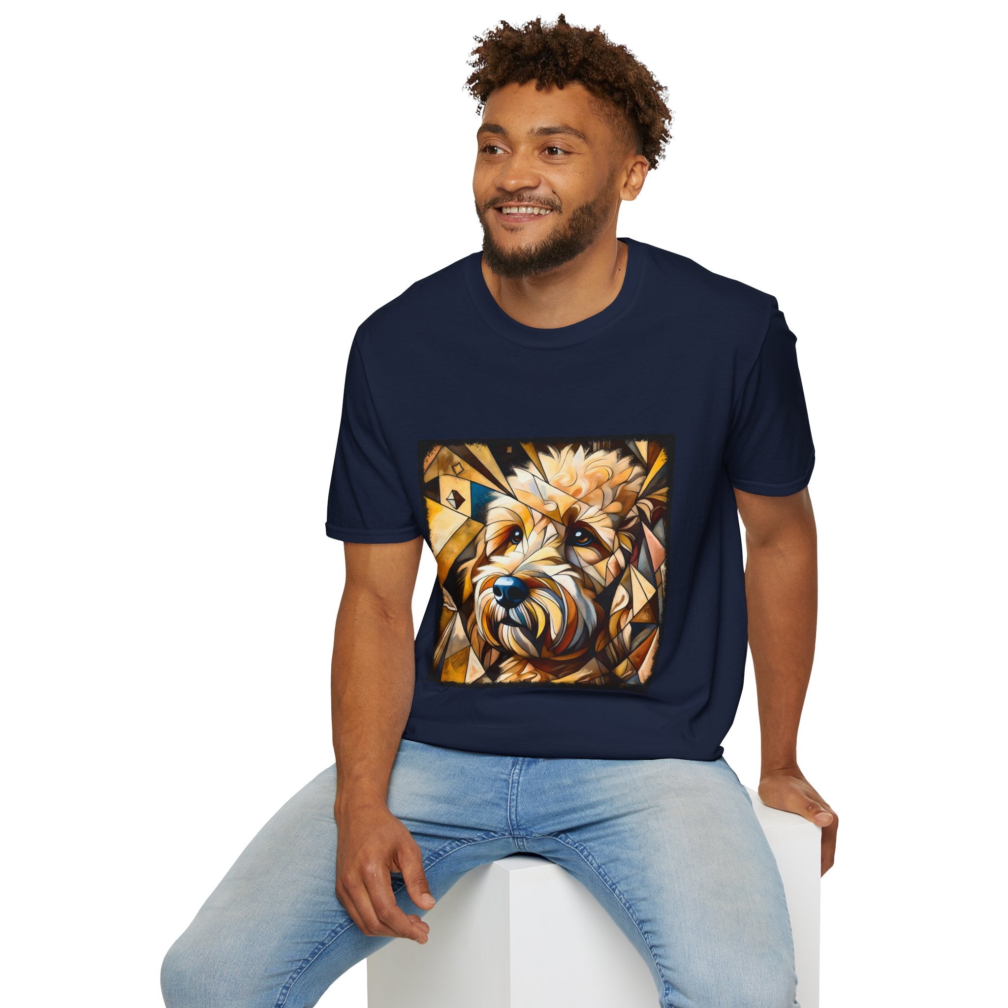 Goldendoodle Geometric | Unisex Dog T-Shirt