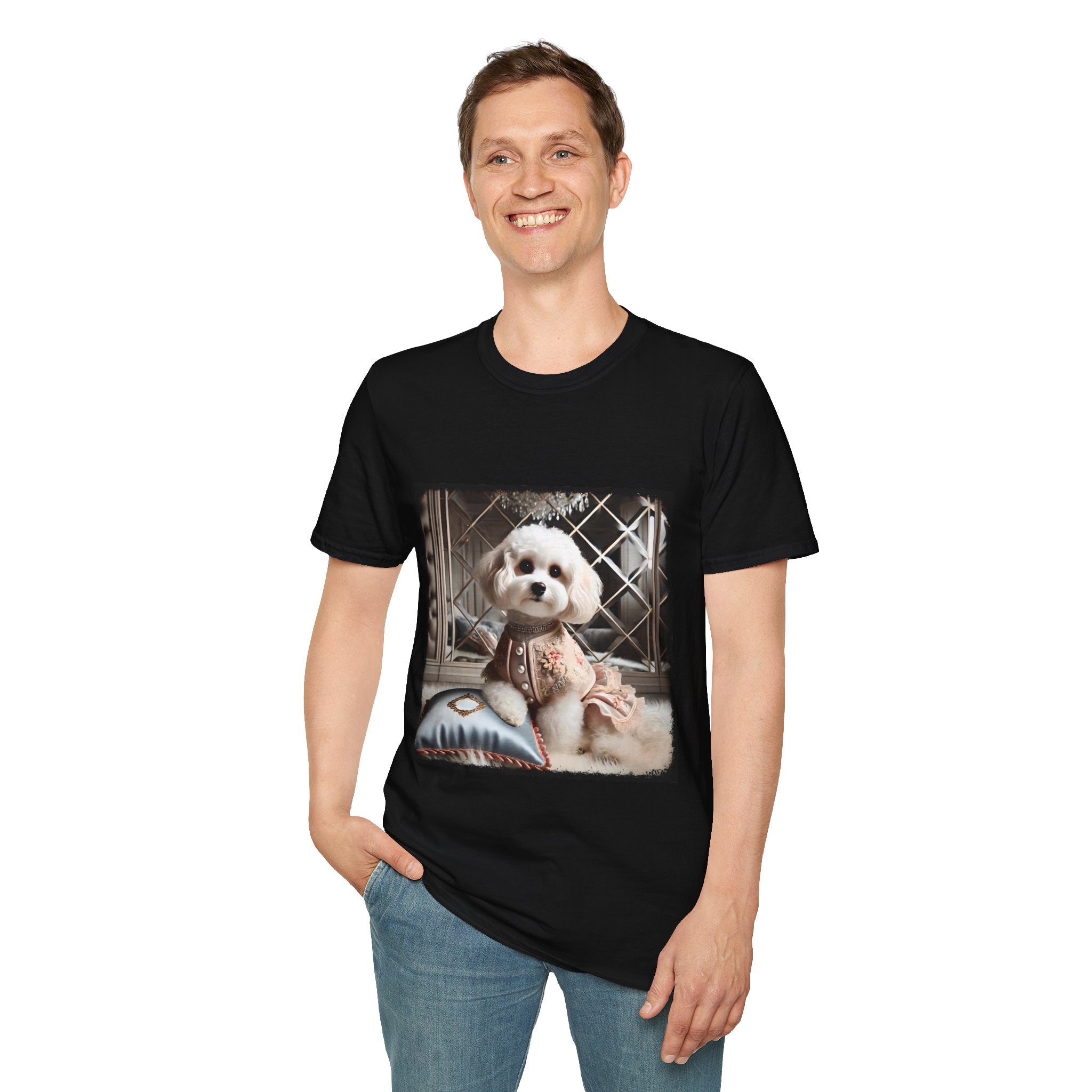 Cavapoo Parisian Princess | Unisex Dog T-Shirt